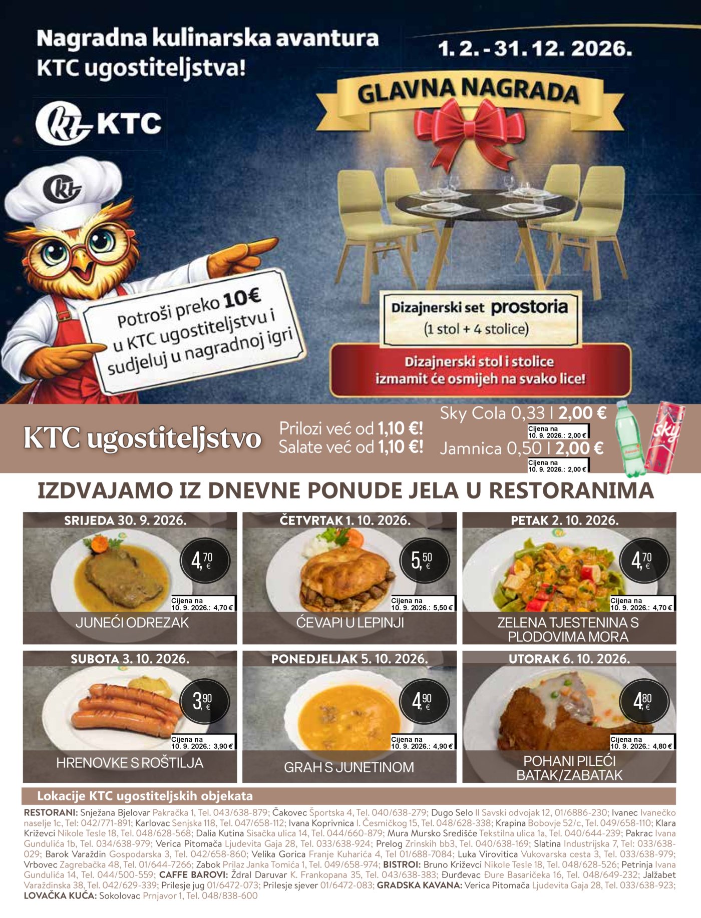 KTC katalog Široke potrošnje 30.09. - 06.10.2026.