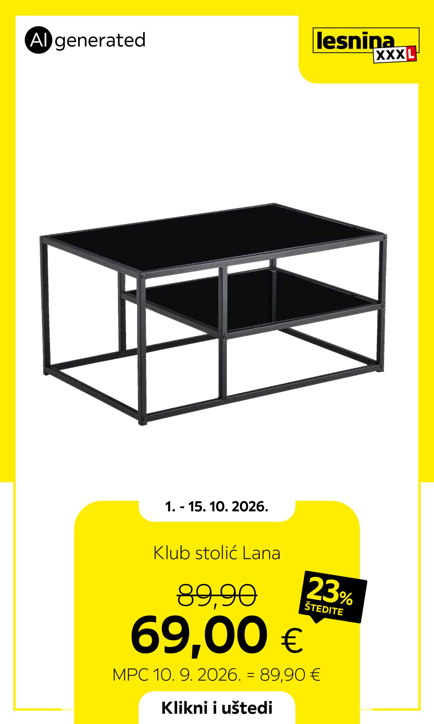 Lesnina katalog Akcija 01.10. - 15.10.2026.