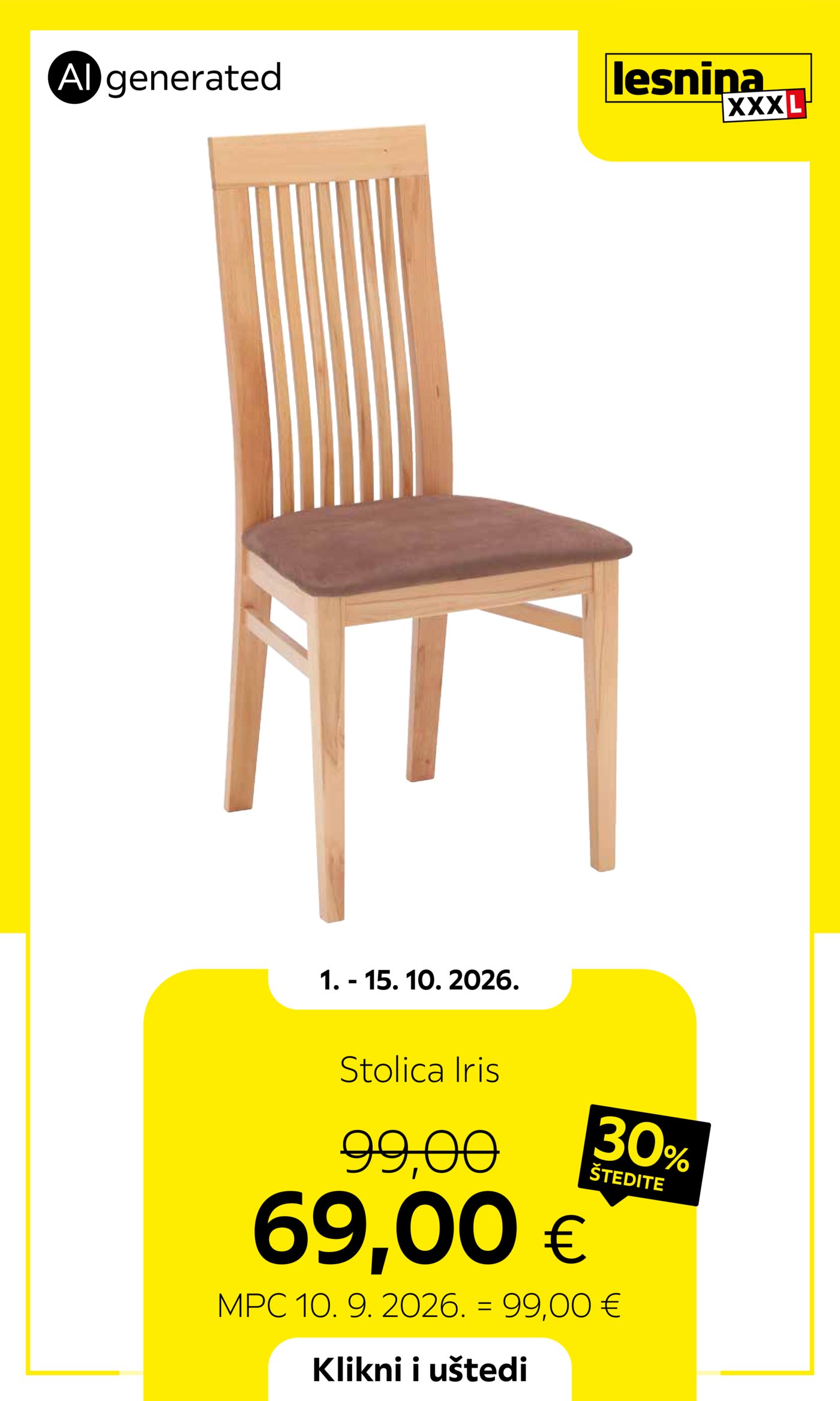 Lesnina katalog Akcija 01.10. - 15.10.2026.