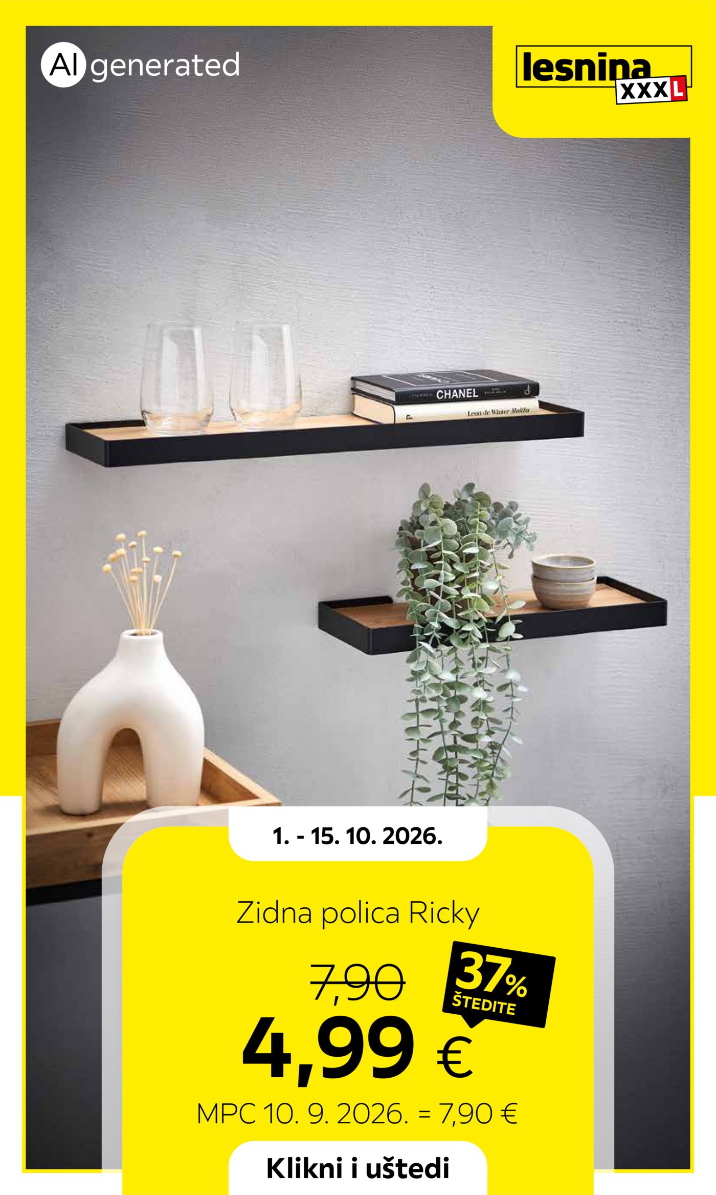 Lesnina katalog Akcija 01.10. - 15.10.2026.