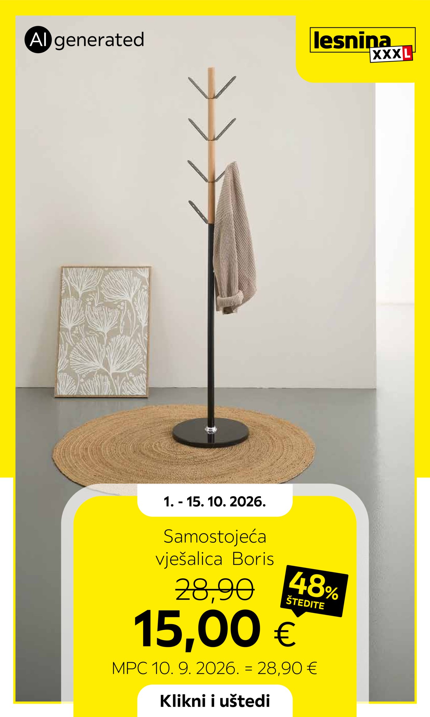 Lesnina katalog Akcija 01.10. - 15.10.2026.
