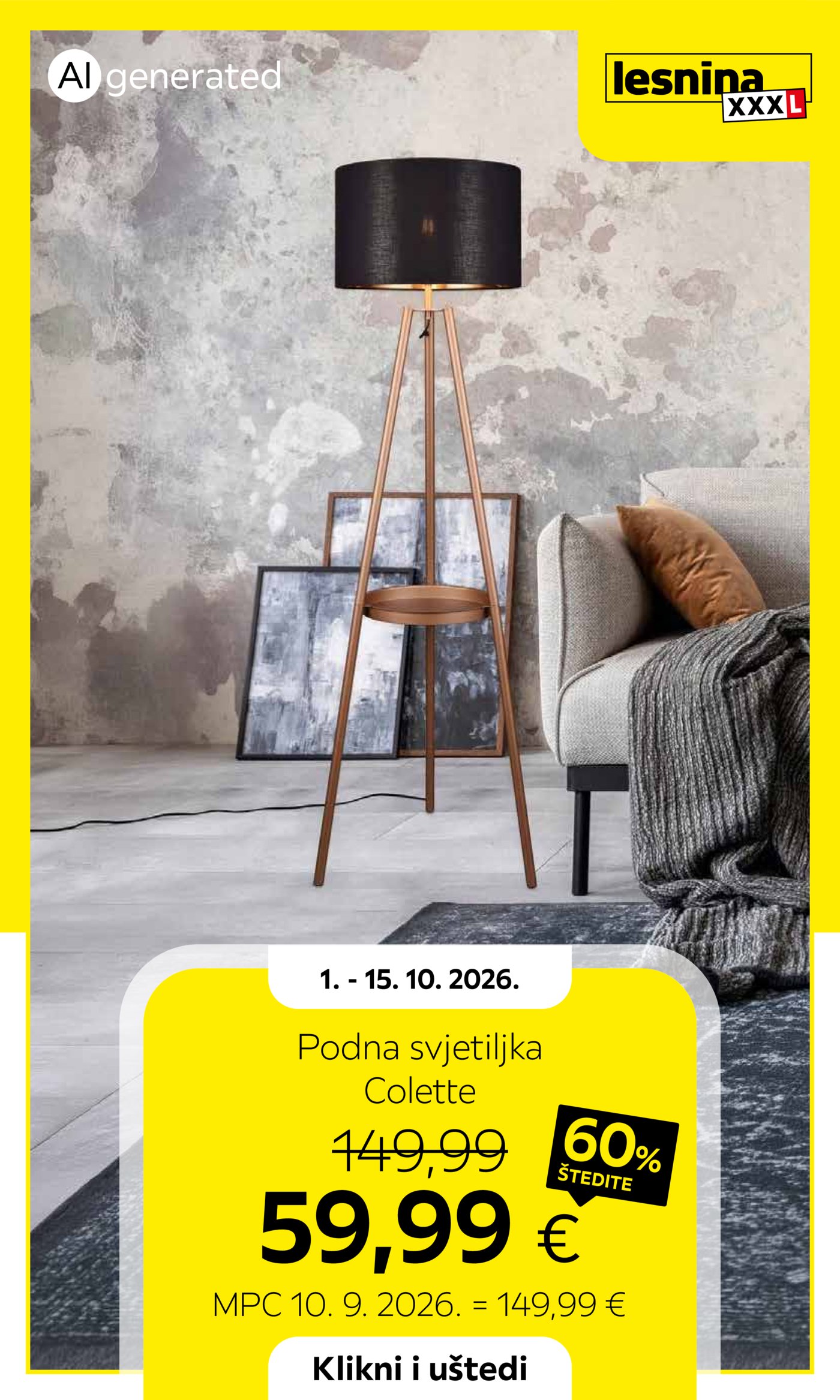 Lesnina katalog Akcija 01.10. - 15.10.2026.