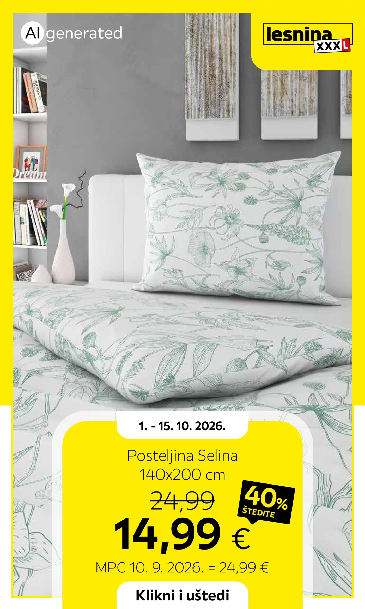 Lesnina katalog Akcija 01.10. - 15.10.2026.