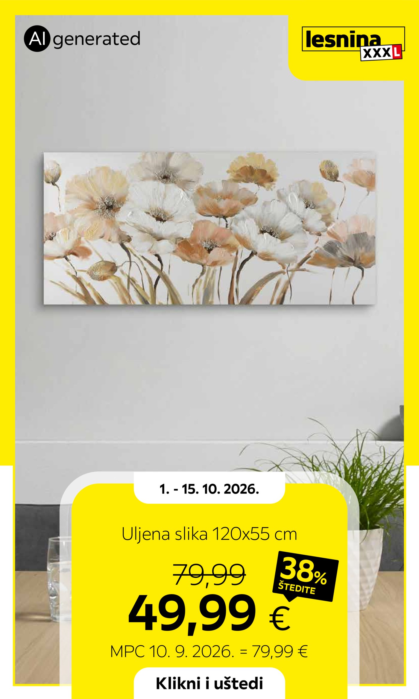 Lesnina katalog Akcija 01.10. - 15.10.2026.