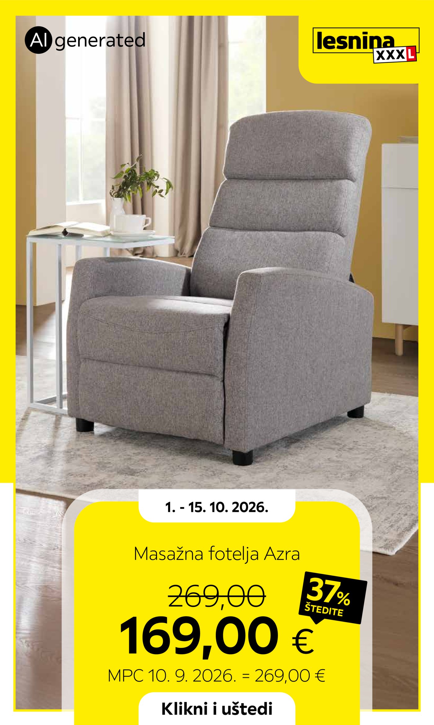 Lesnina katalog Akcija 01.10. - 15.10.2026.