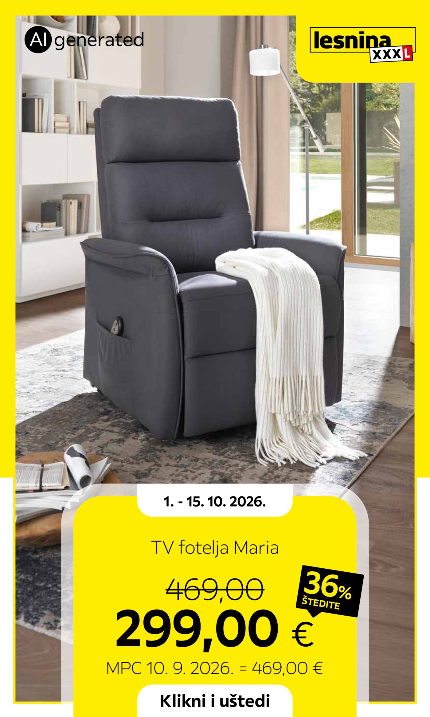Lesnina katalog Akcija 01.10. - 15.10.2026.