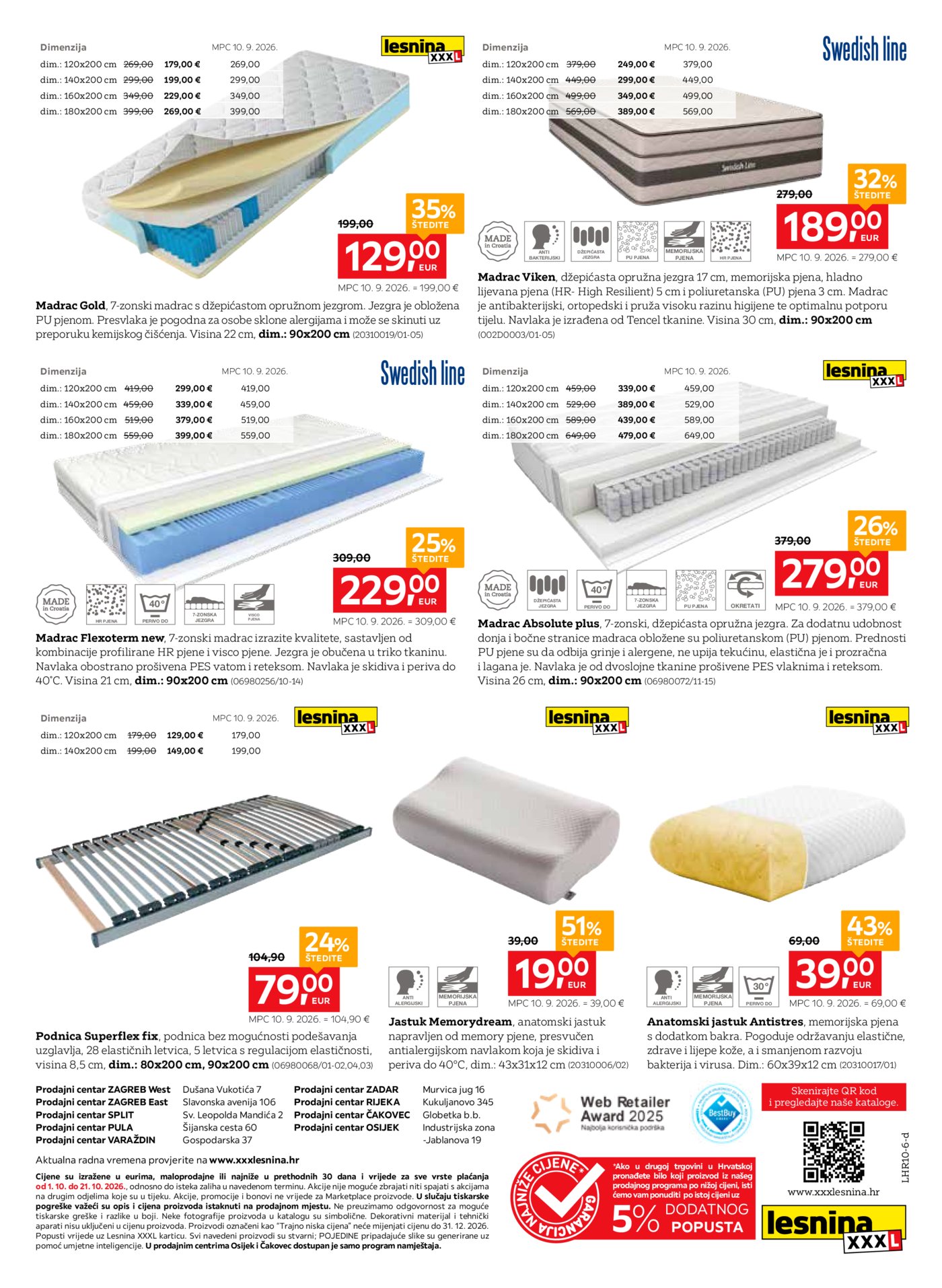 Lesnina katalog Odmorite, zaslužili ste 01.10. - 21.01.2027.