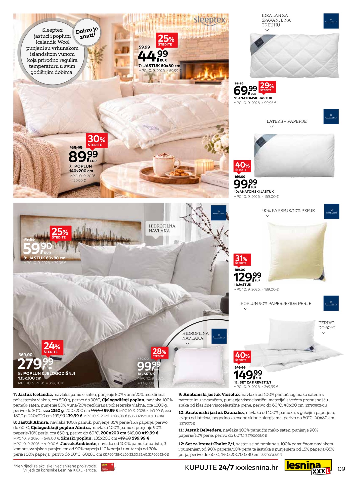 Lesnina katalog Odmorite, zaslužili ste 01.10. - 21.01.2027.