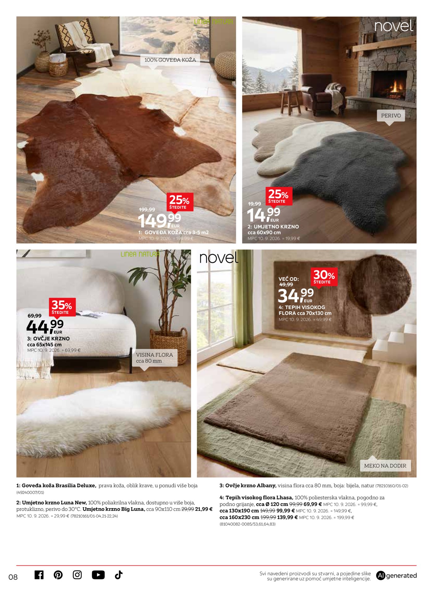 Lesnina katalog Toplina pri svakom koraku 01.10. - 26.10.2026.