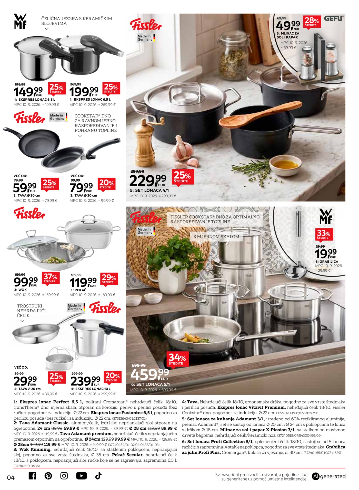 Lesnina katalog Uživajte u kuhanju 01.10.-31.10.2026.