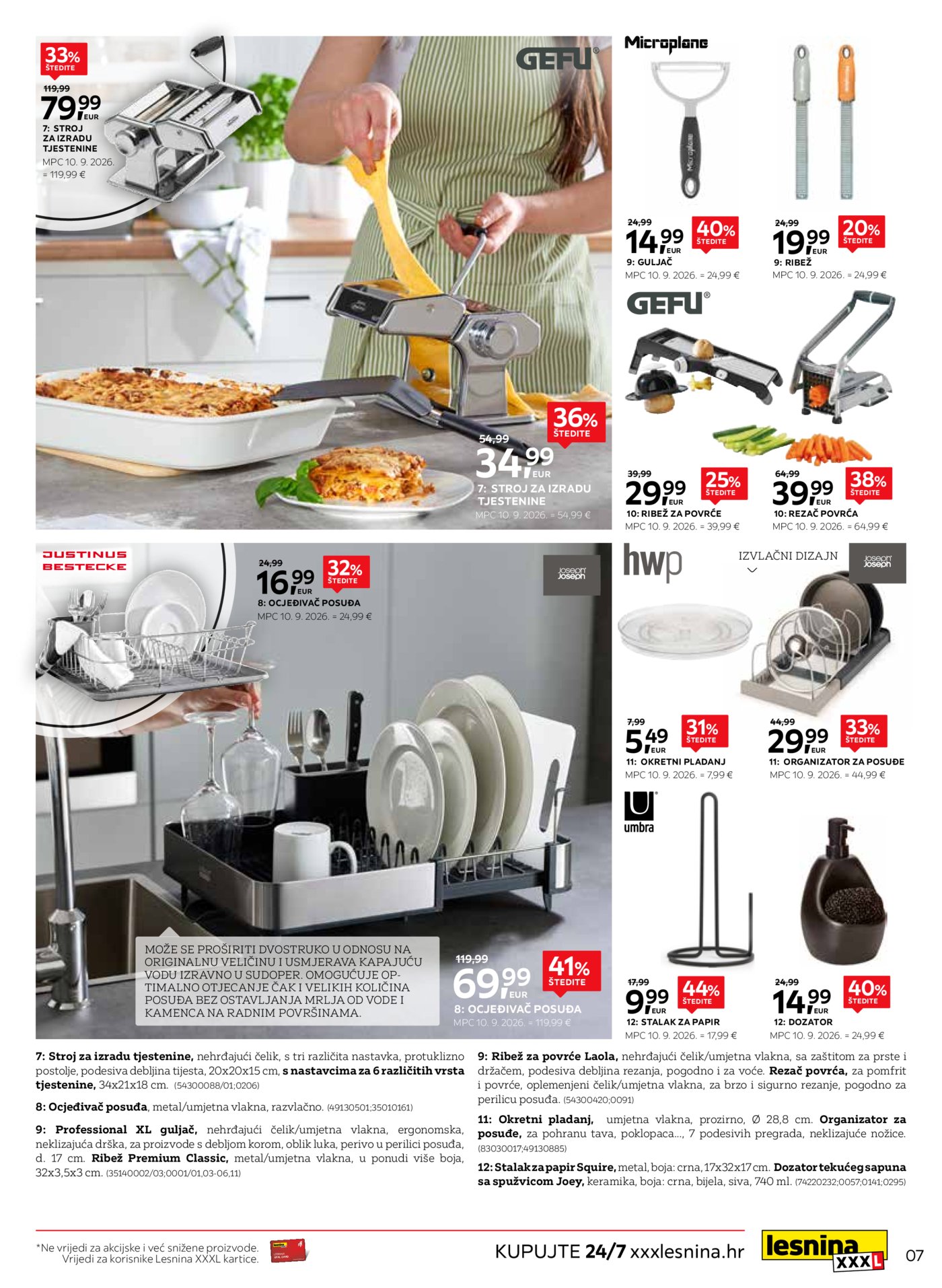 Lesnina katalog Uživajte u kuhanju 01.10.-31.10.2026.