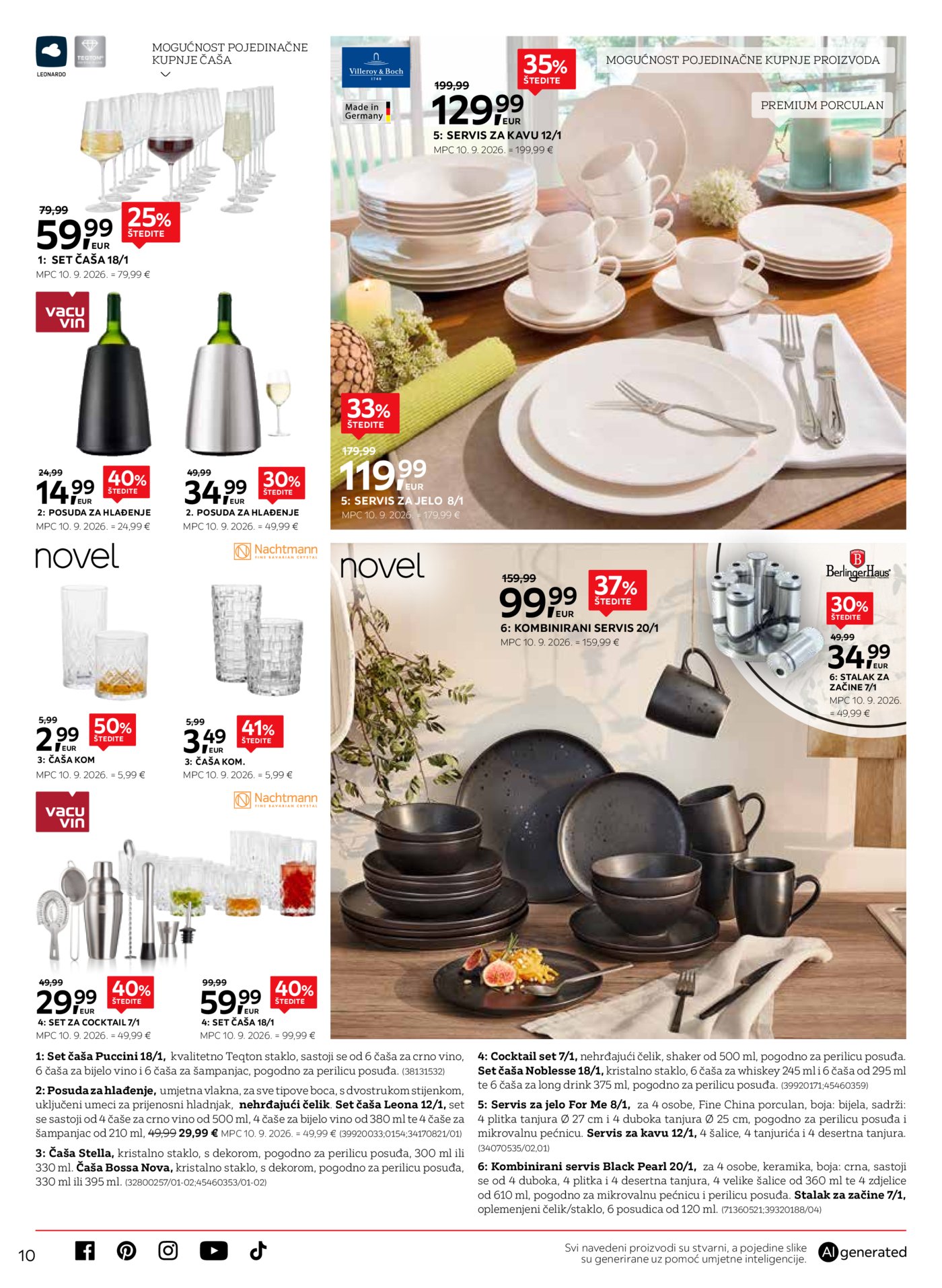 Lesnina katalog Uživajte u kuhanju 01.10.-31.10.2026.