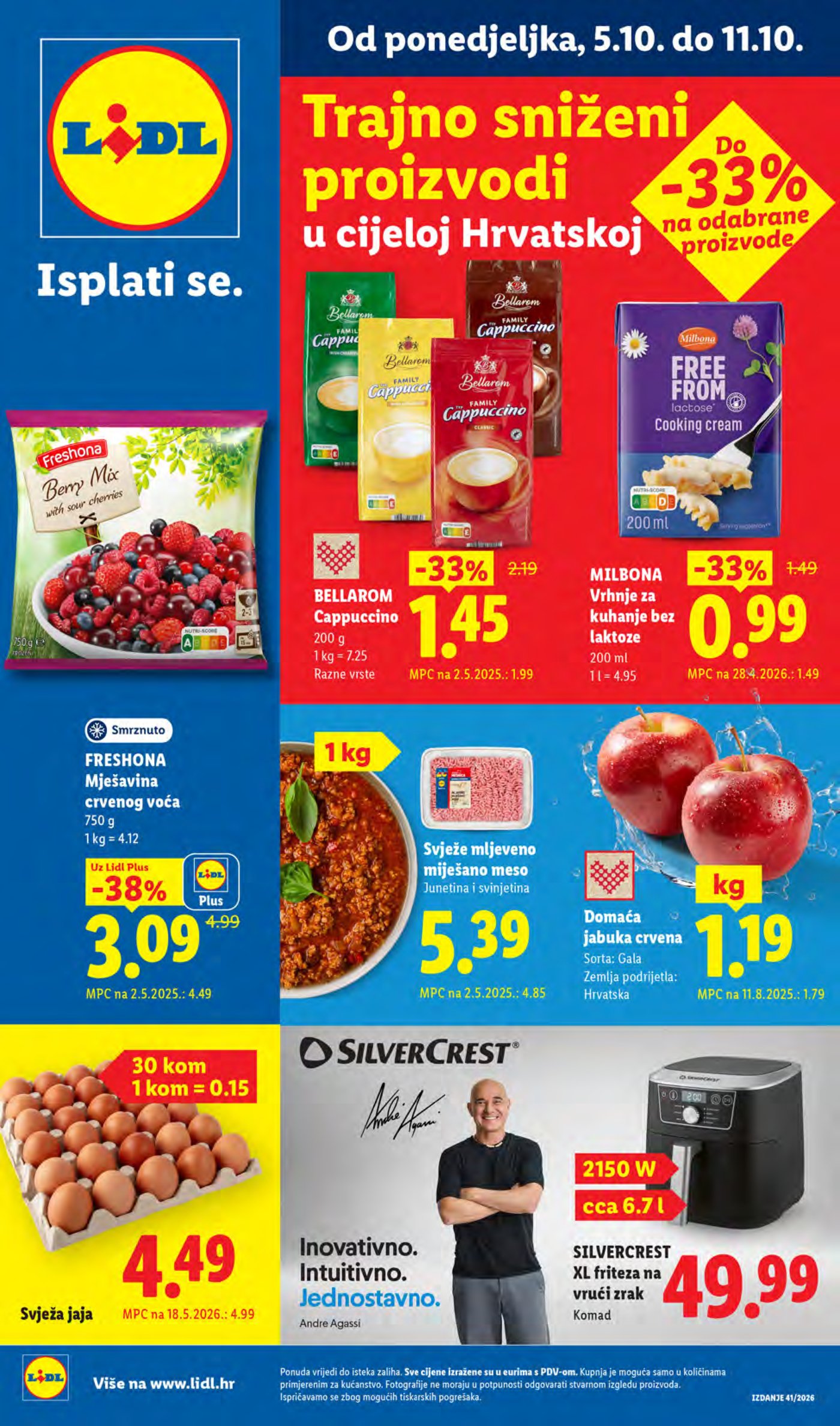 Lidl katalog Super ponuda od ponedjeljka 05.10.-11.10.2026.
