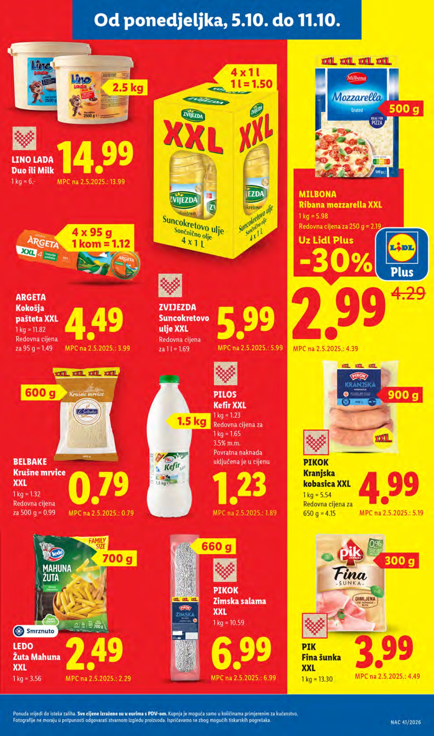 Lidl katalog Super ponuda od ponedjeljka 05.10.-11.10.2026.