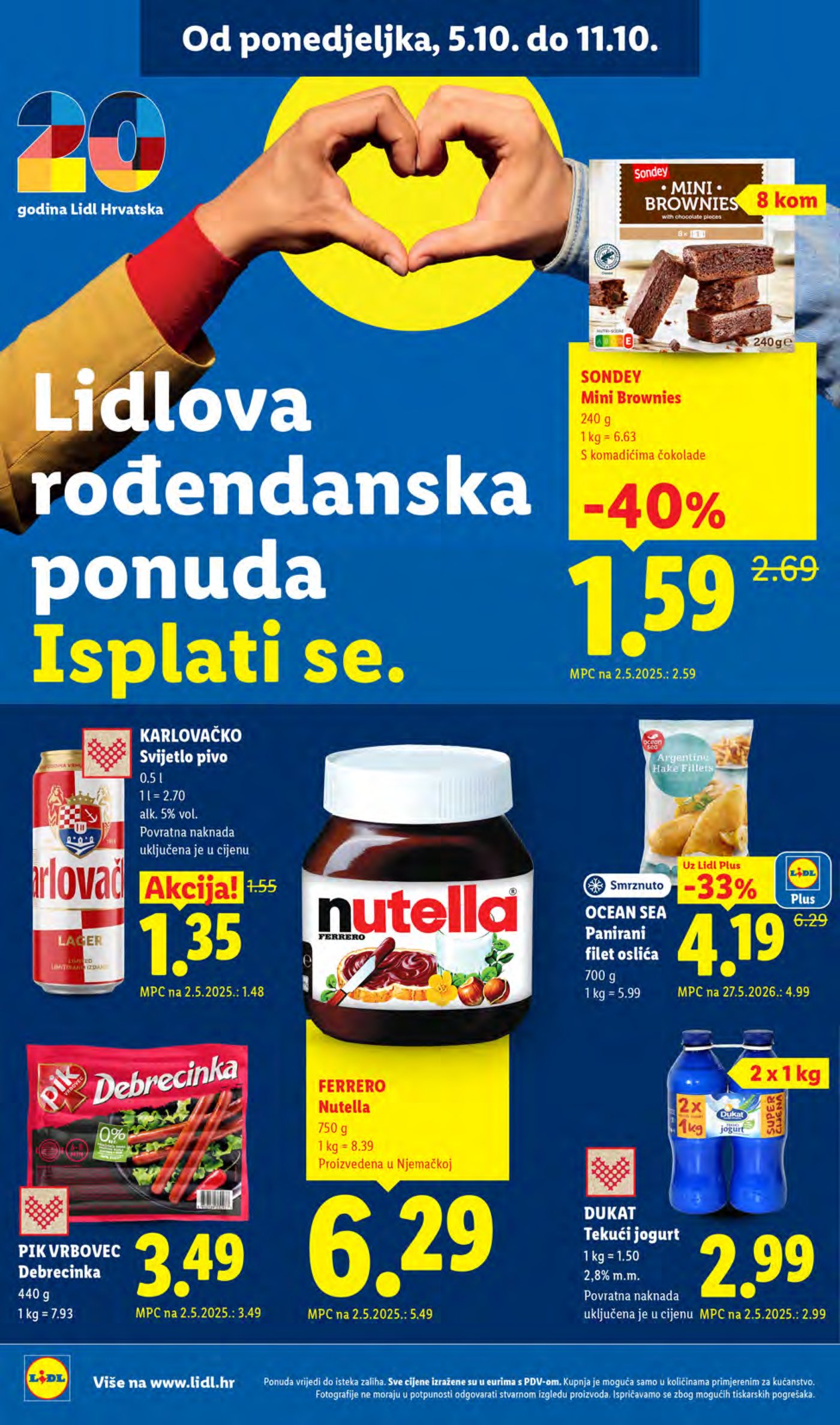 Lidl katalog Super ponuda od ponedjeljka 05.10.-11.10.2026.