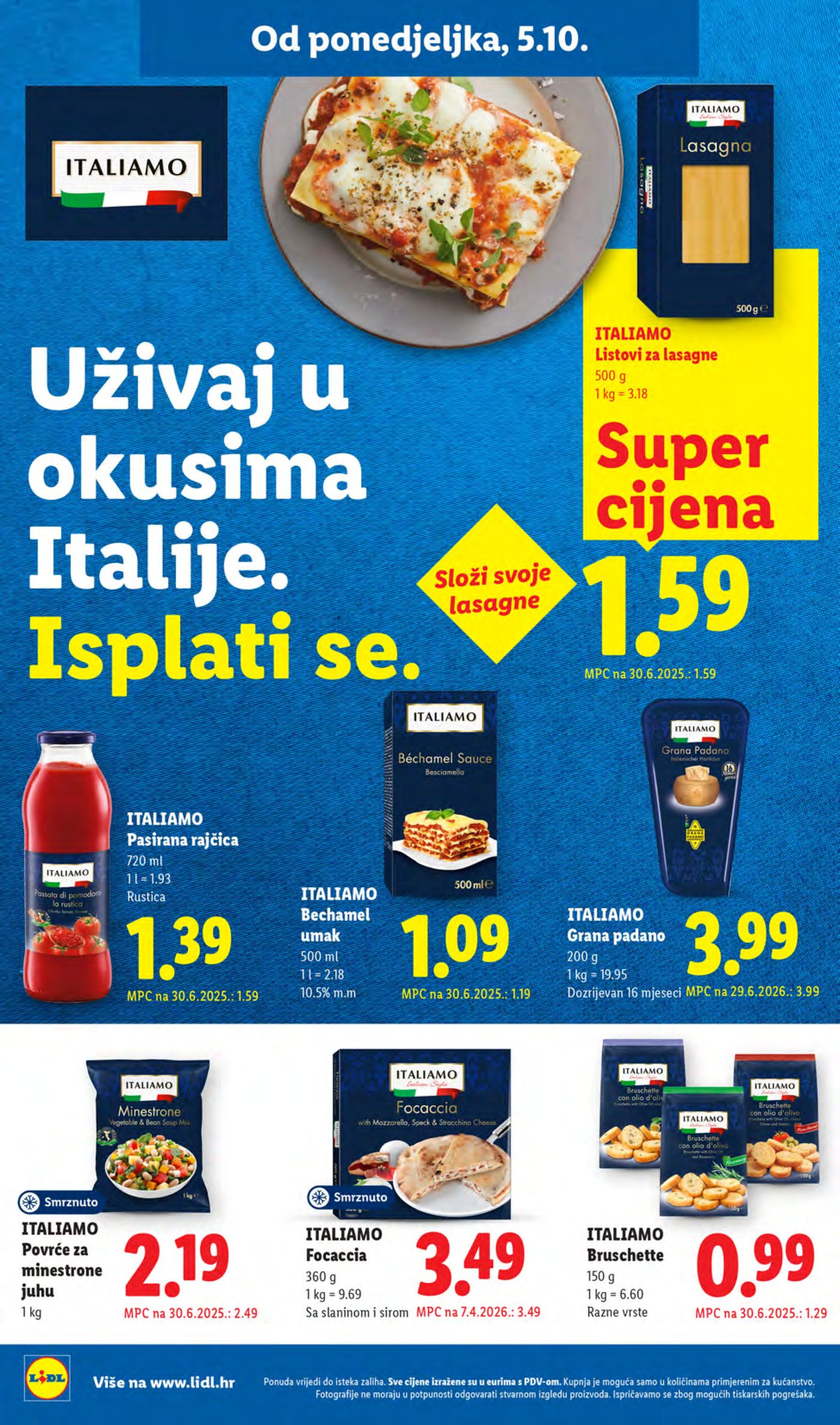 Lidl katalog Super ponuda od ponedjeljka 05.10.-11.10.2026.