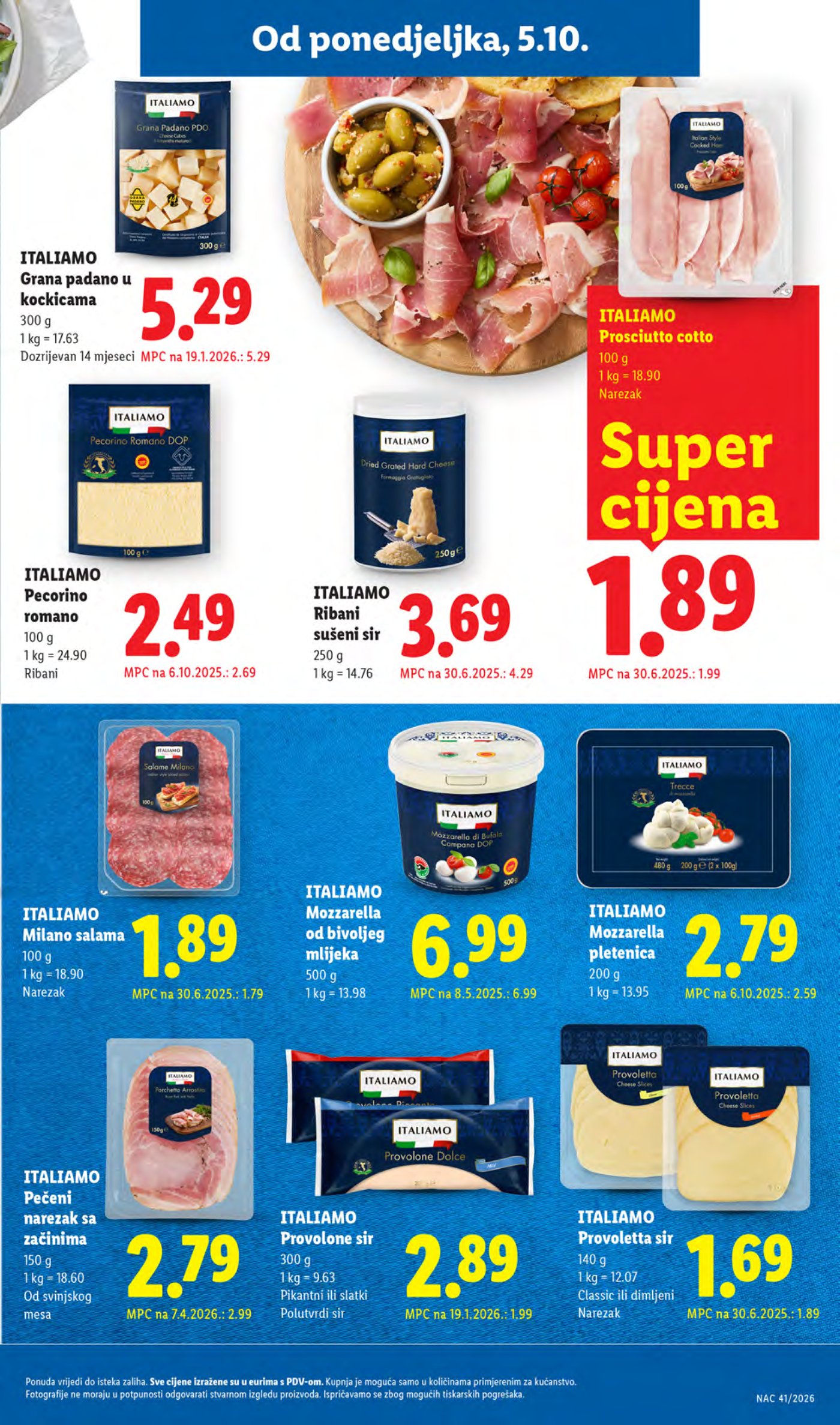 Lidl katalog Super ponuda od ponedjeljka 05.10.-11.10.2026.