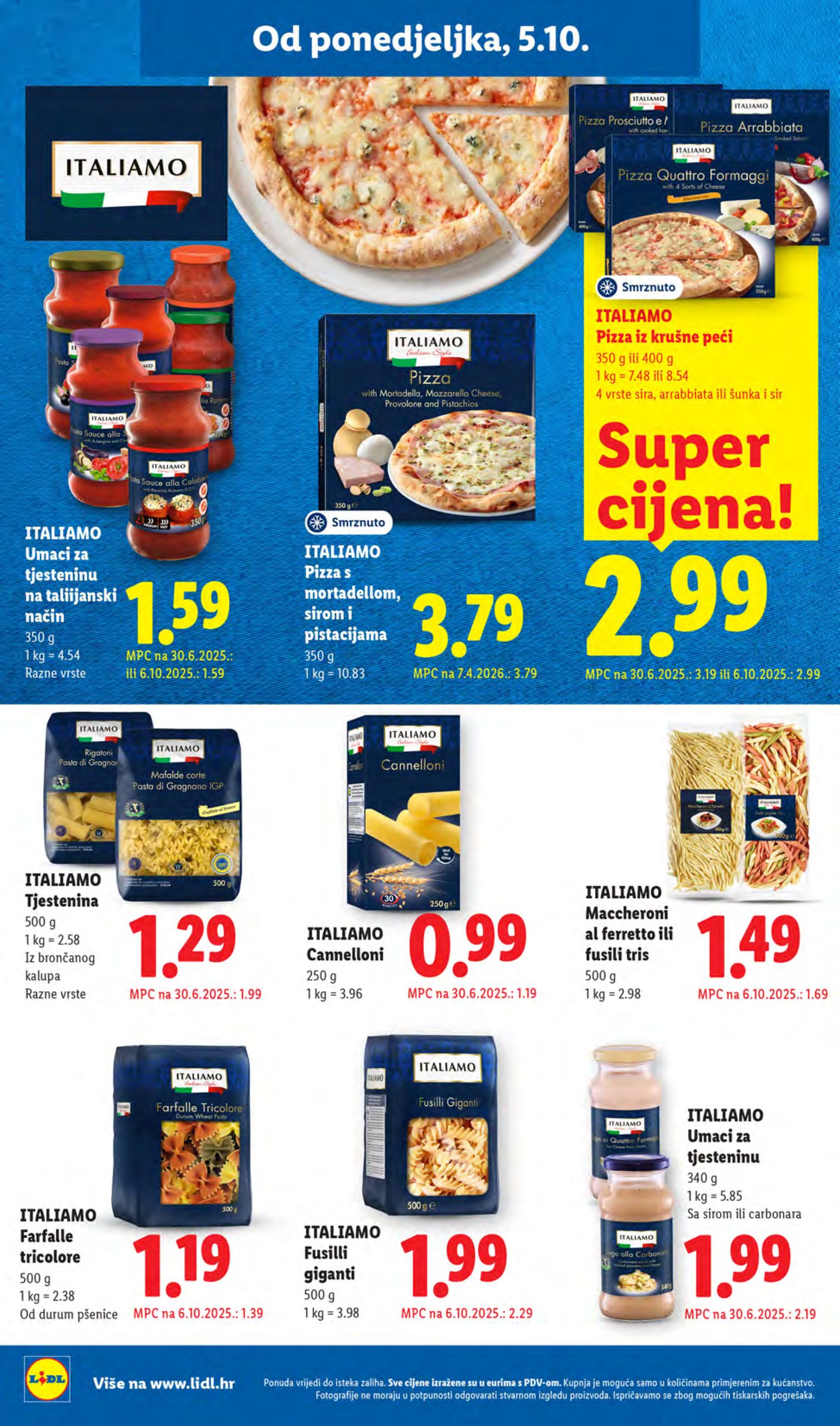Lidl katalog Super ponuda od ponedjeljka 05.10.-11.10.2026.
