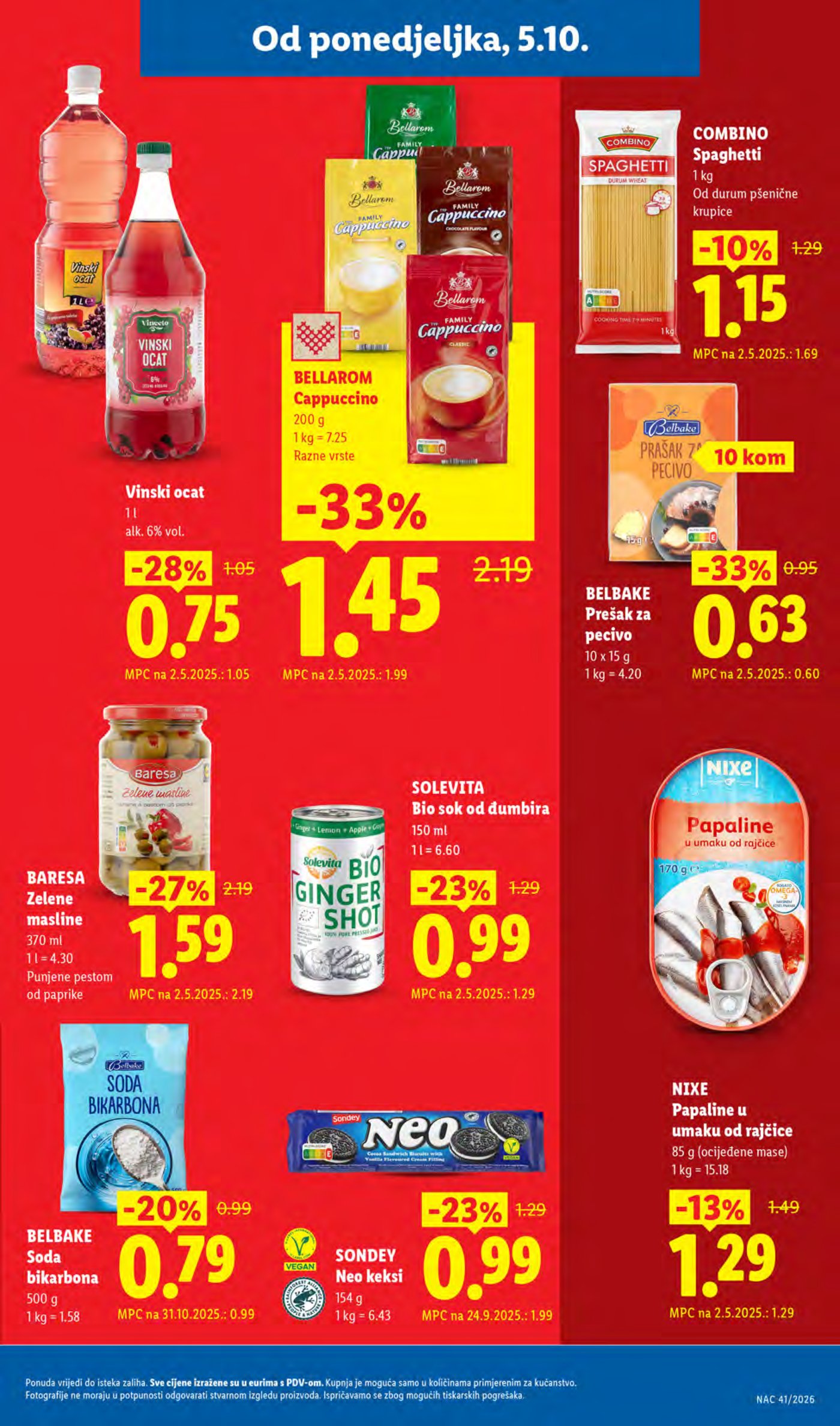 Lidl katalog Super ponuda od ponedjeljka 05.10.-11.10.2026.