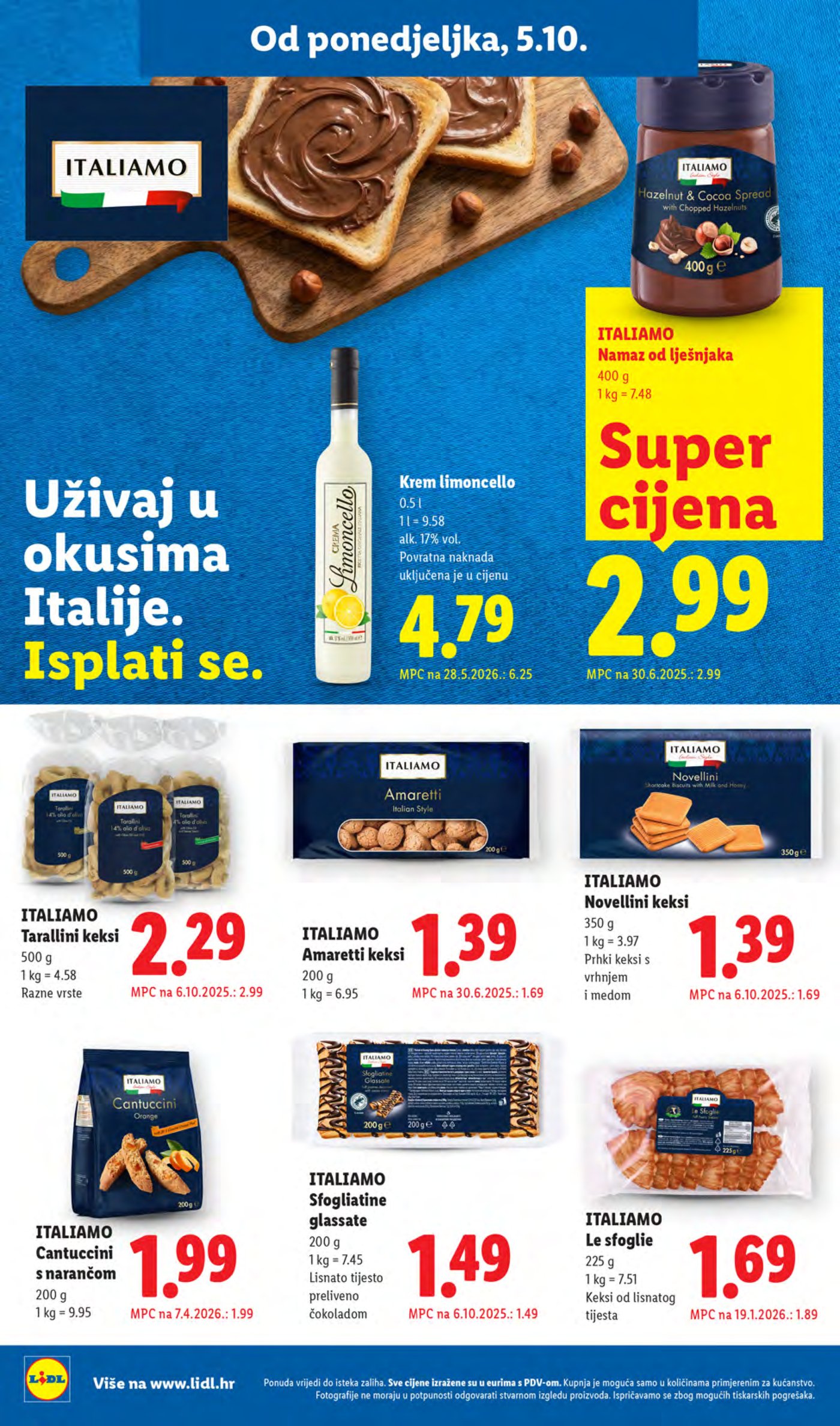 Lidl katalog Super ponuda od ponedjeljka 05.10.-11.10.2026.