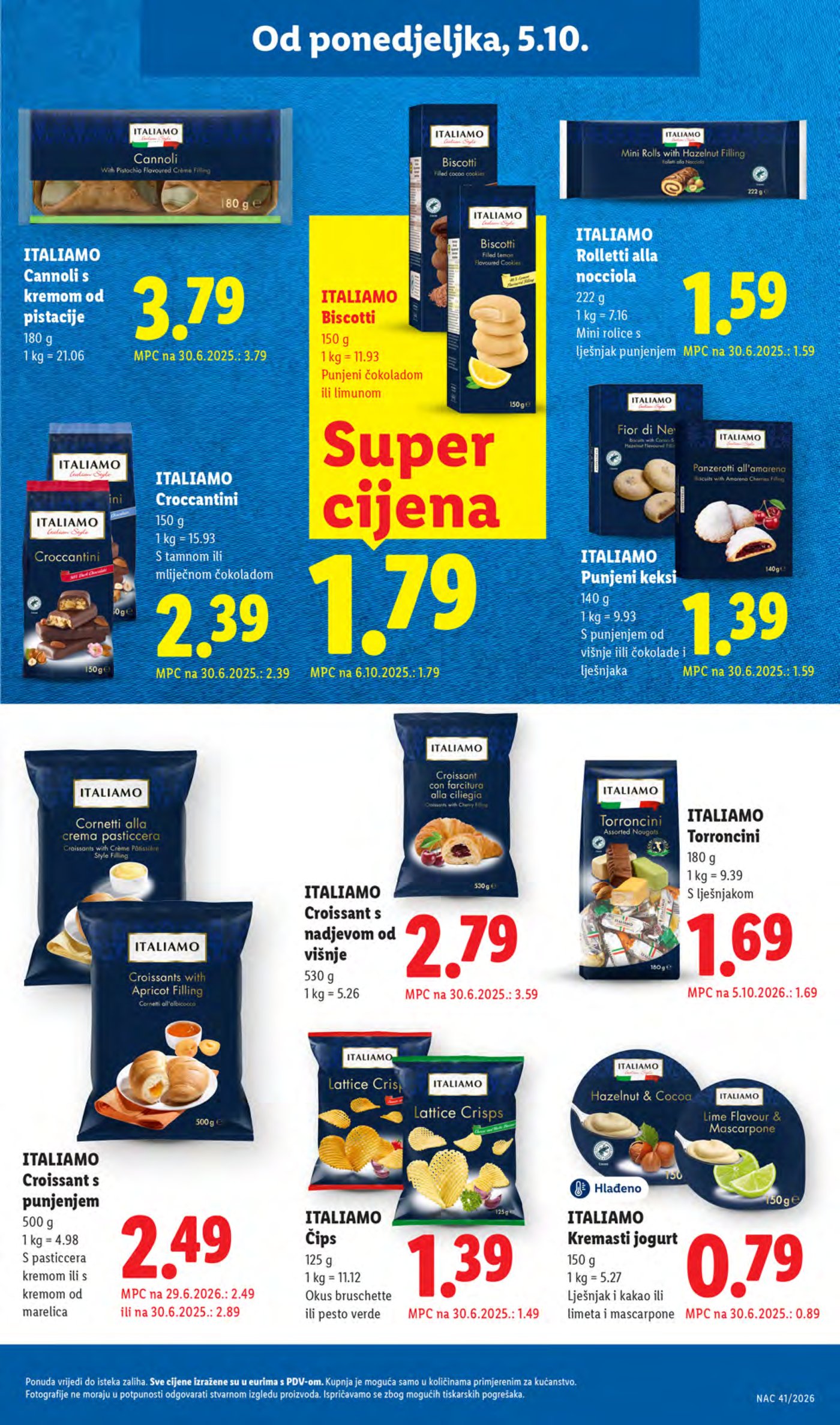 Lidl katalog Super ponuda od ponedjeljka 05.10.-11.10.2026.