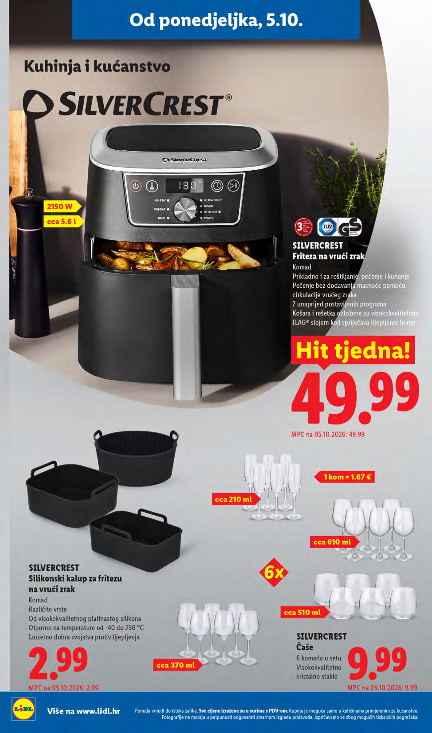 Lidl katalog Super ponuda od ponedjeljka 05.10.-11.10.2026.