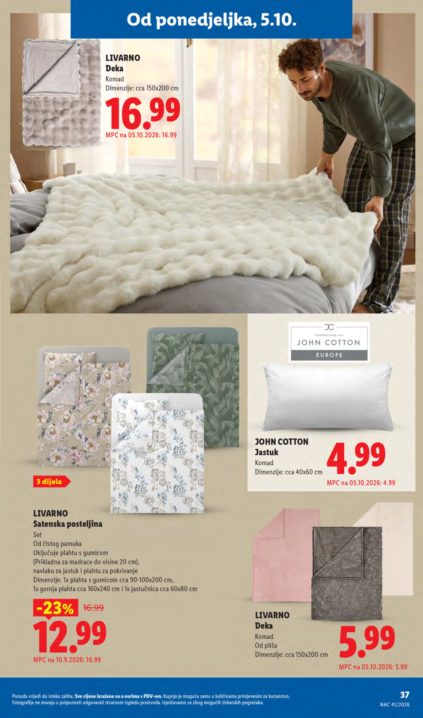 Lidl katalog Super ponuda od ponedjeljka 05.10.-11.10.2026.