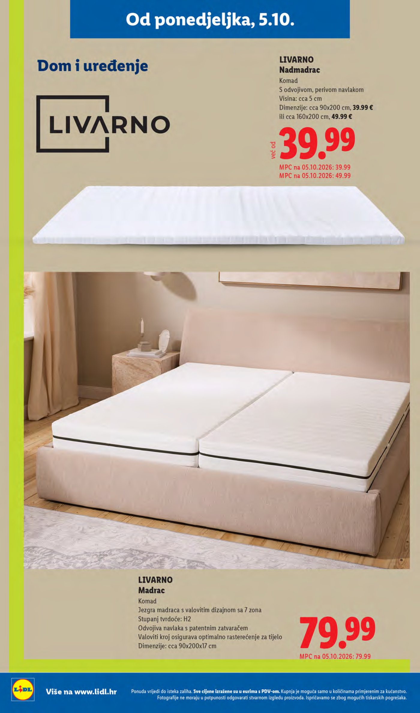 Lidl katalog Super ponuda od ponedjeljka 05.10.-11.10.2026.