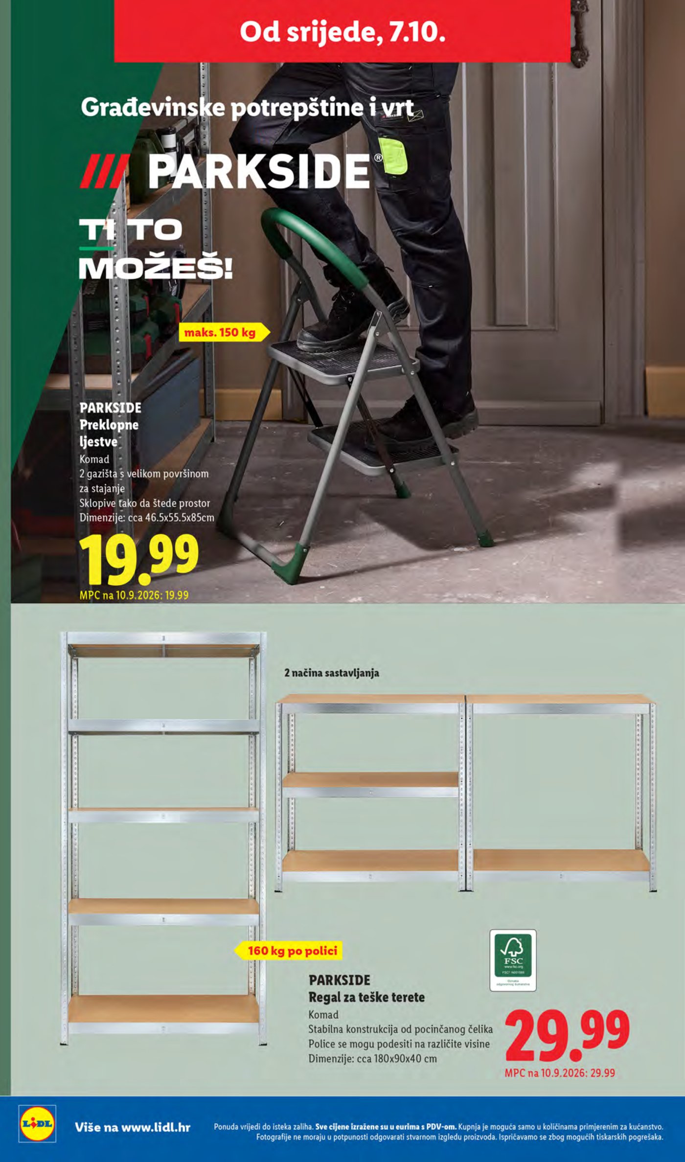 Lidl katalog Super ponuda od ponedjeljka 05.10.-11.10.2026.