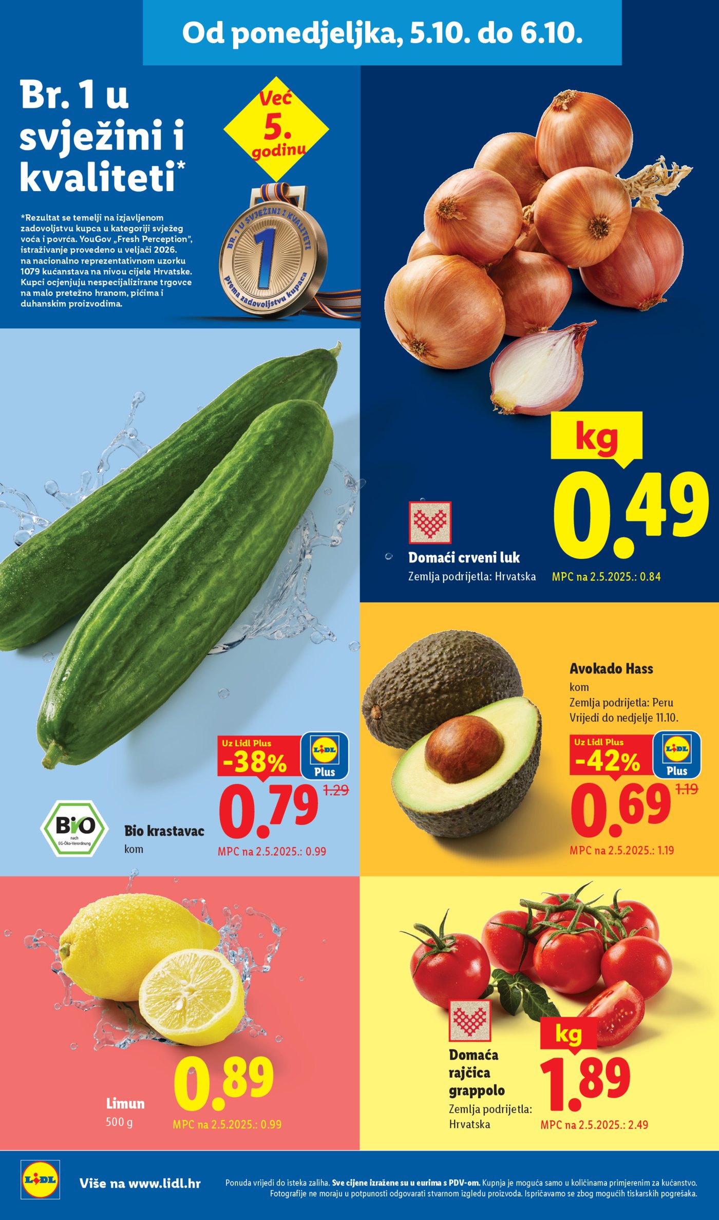 Lidl katalog Super ponuda od ponedjeljka 05.10.-11.10.2026.