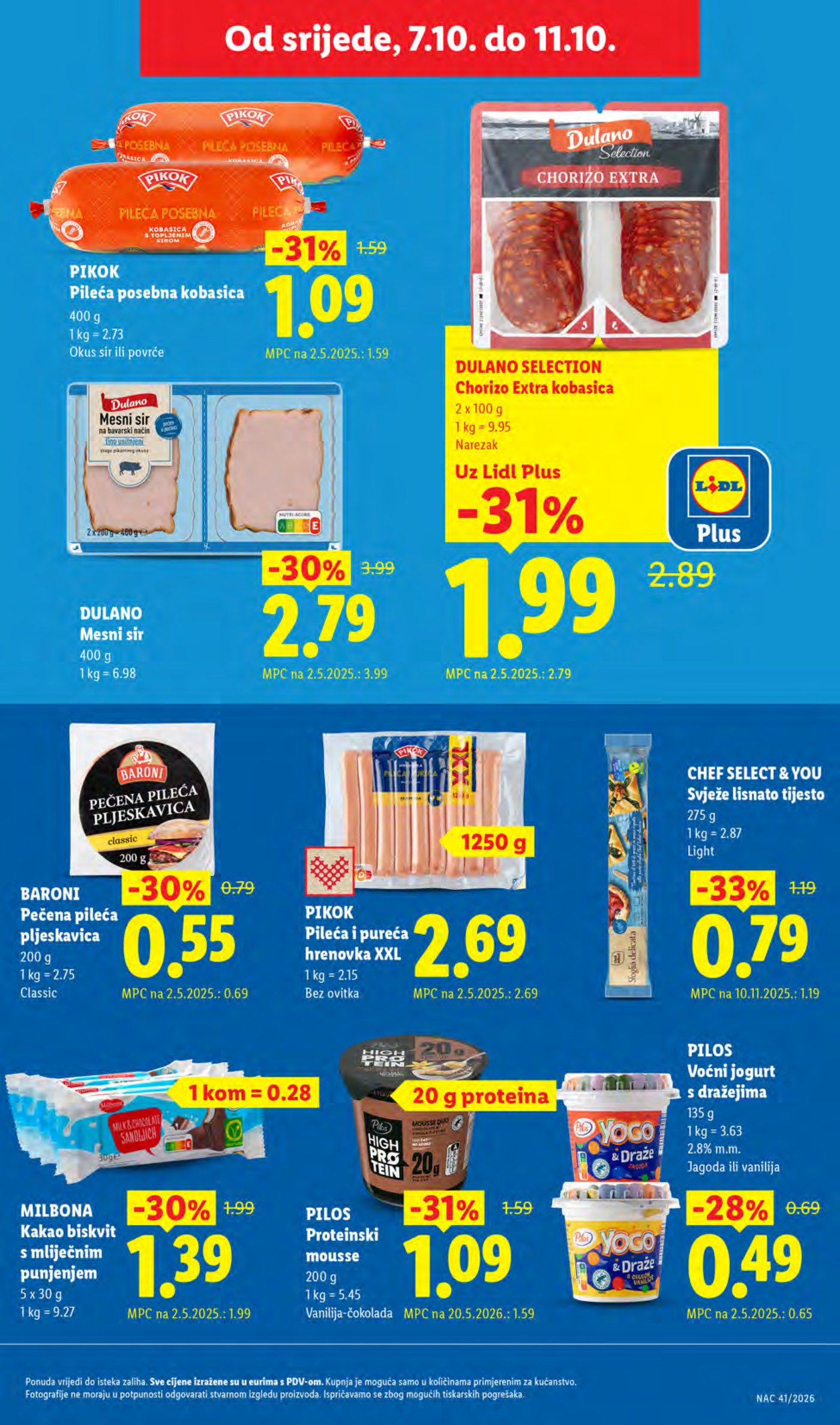 Lidl katalog Super ponuda od ponedjeljka 05.10.-11.10.2026.