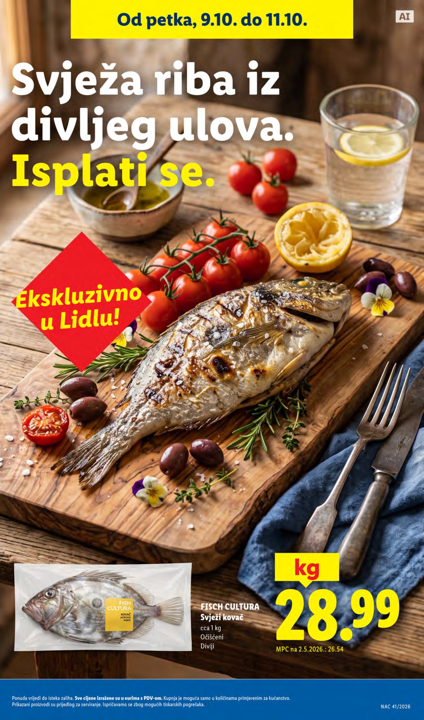 Lidl katalog Super ponuda od ponedjeljka 05.10.-11.10.2026.