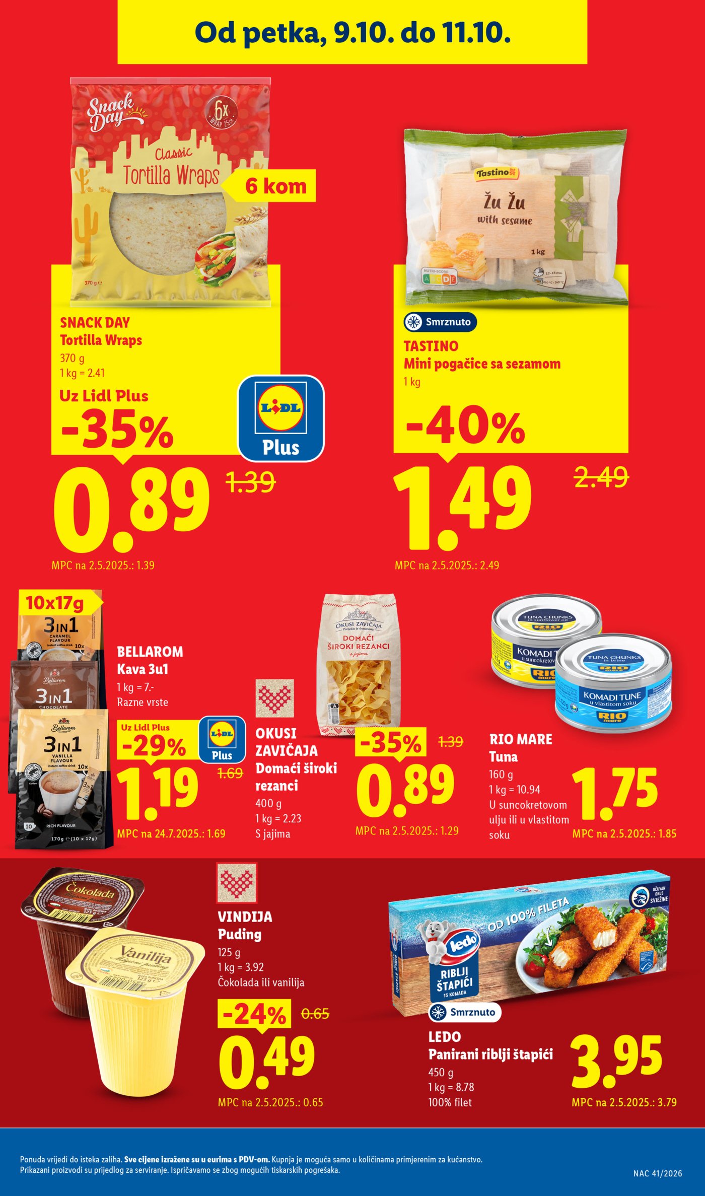 Lidl katalog Super ponuda od ponedjeljka 05.10.-11.10.2026.