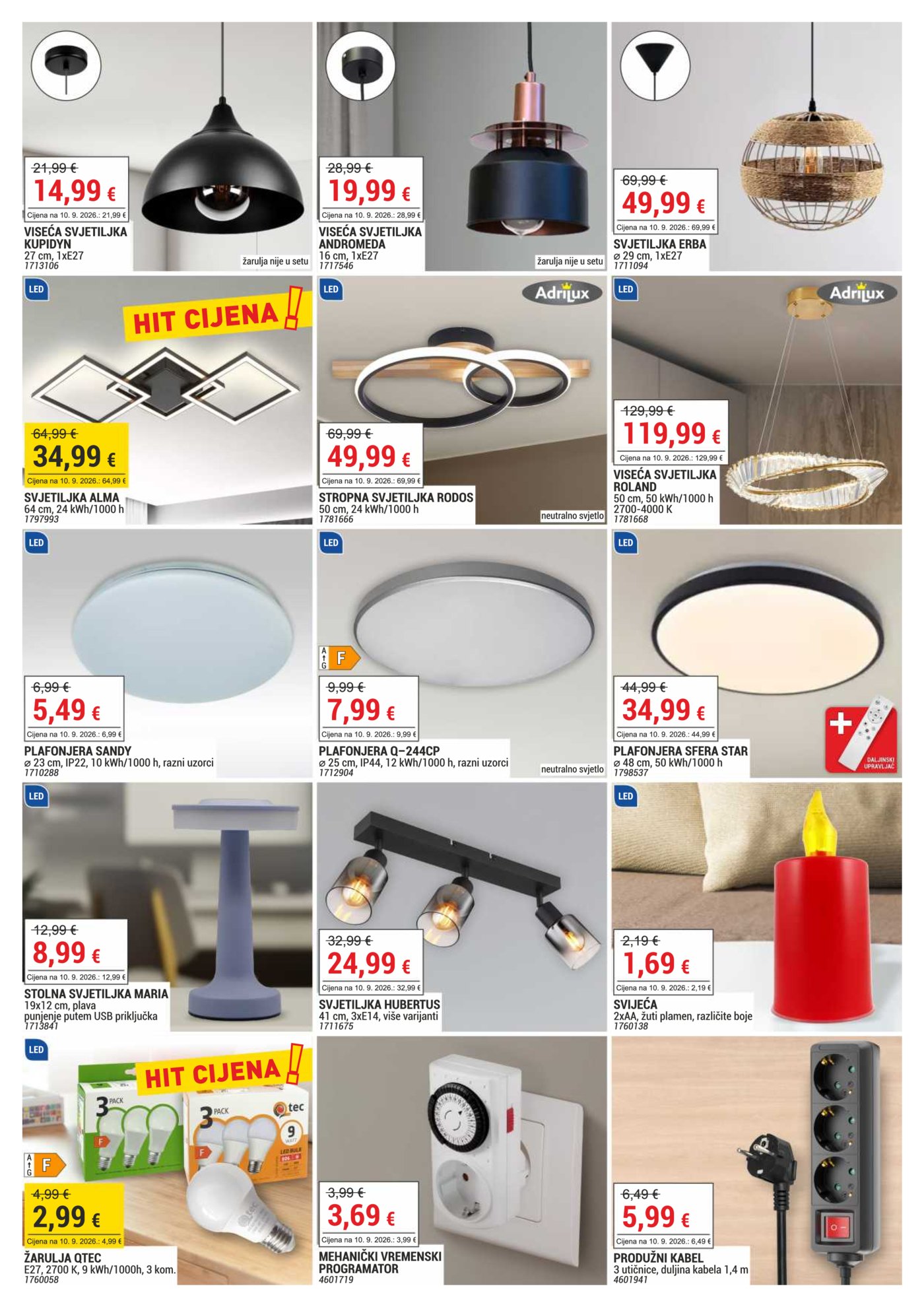 Merkury katalog Akcija 01.10. - 31.10.2026.