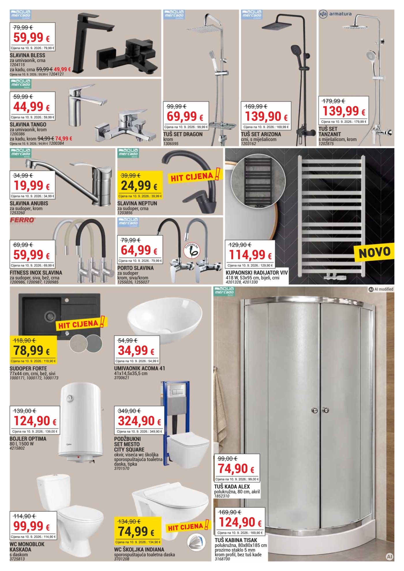 Merkury katalog Akcija 01.10. - 31.10.2026.
