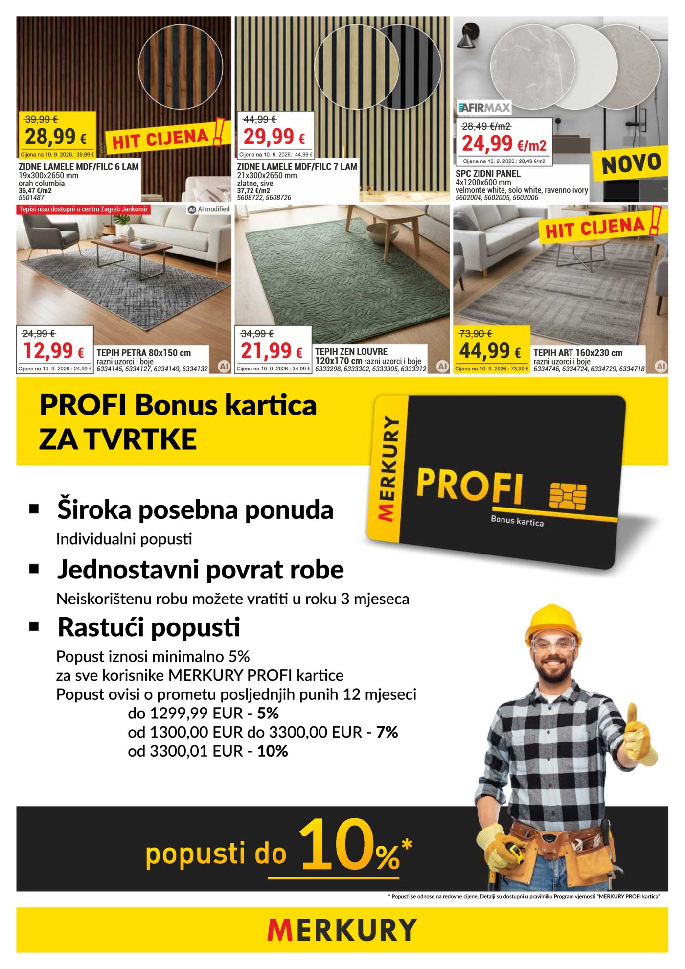 Merkury katalog Akcija 01.10. - 31.10.2026.