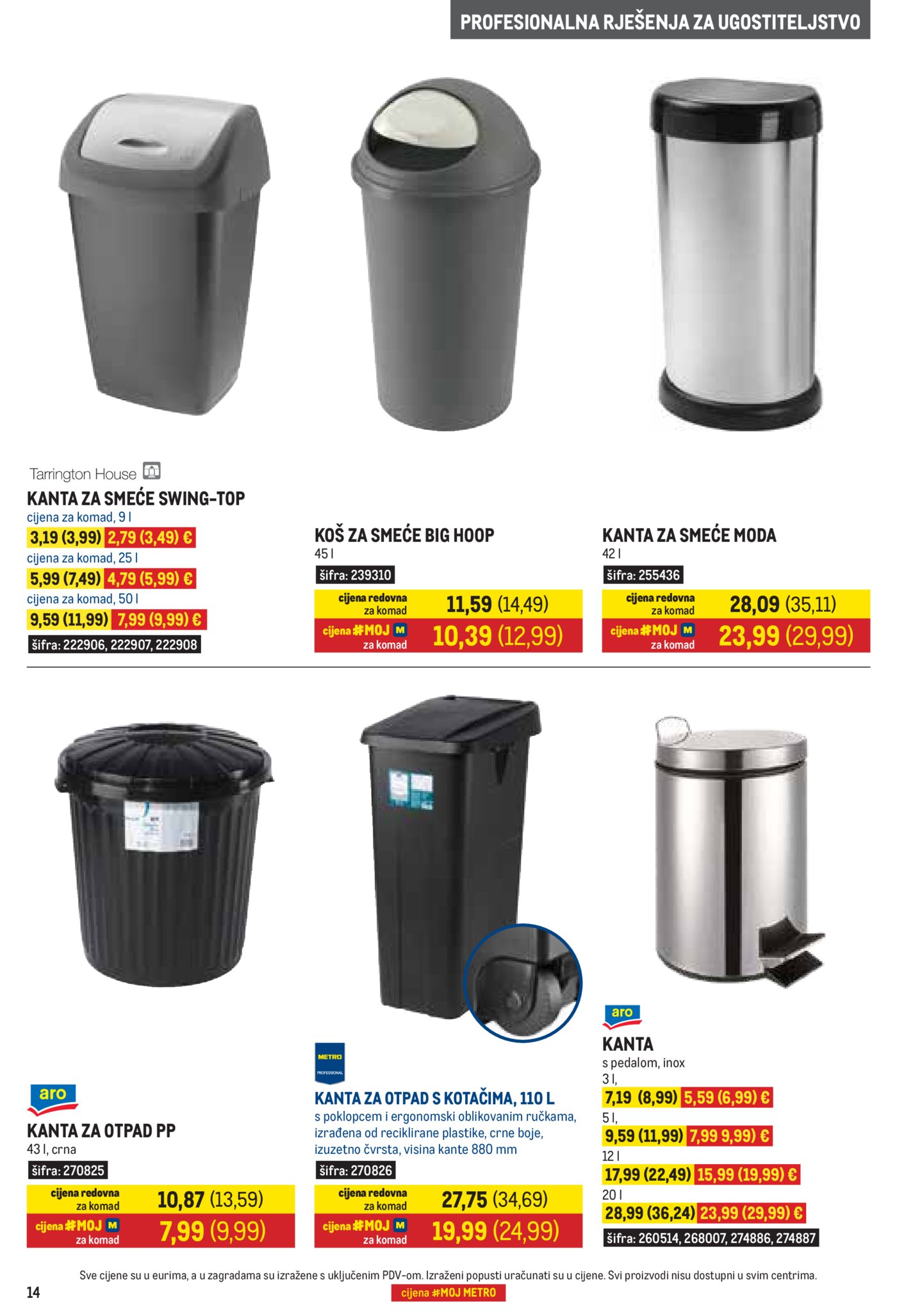 Metro katalog Gastro 01.10. - 31.10.2026. 
