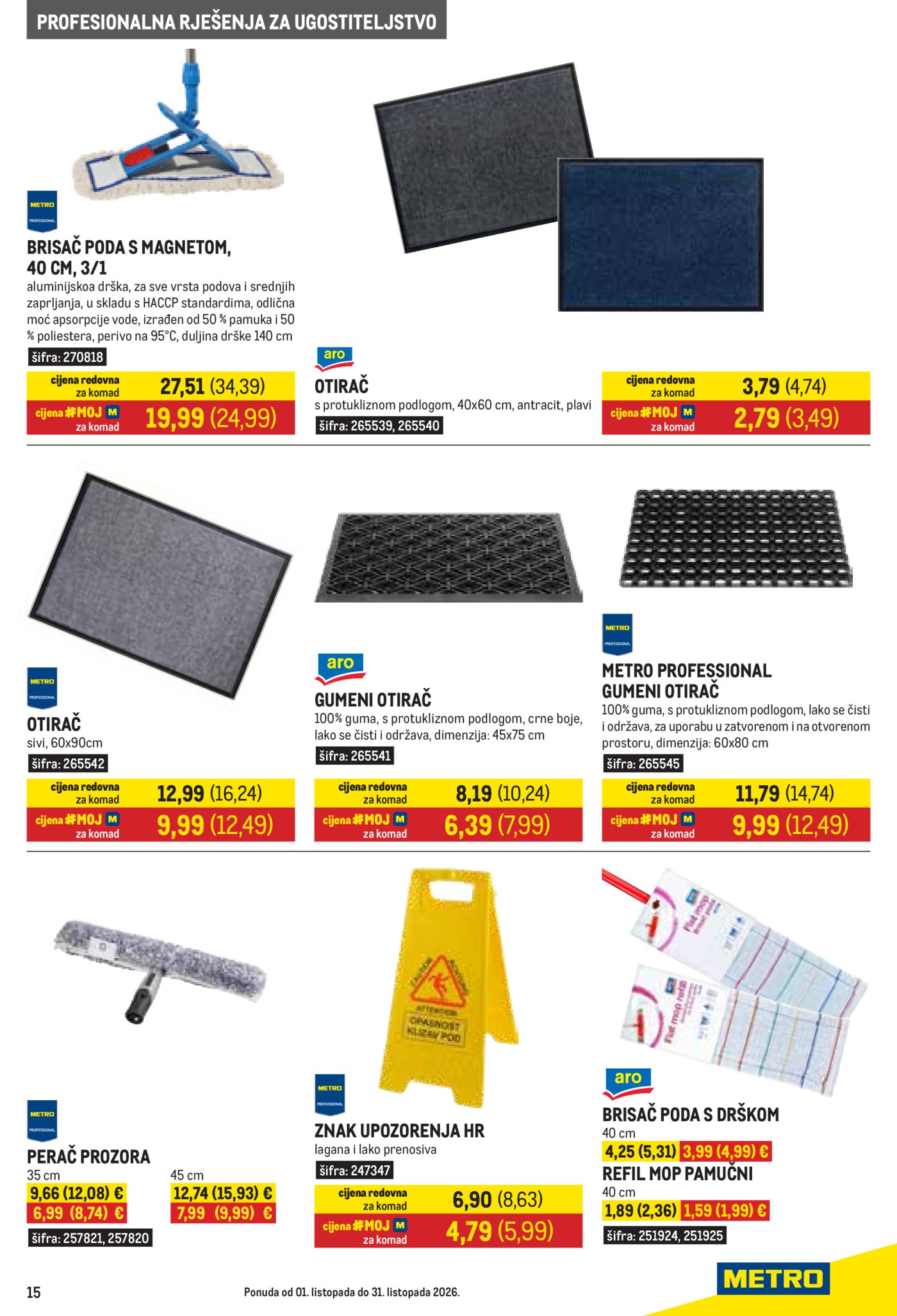 Metro katalog Gastro 01.10. - 31.10.2026. 