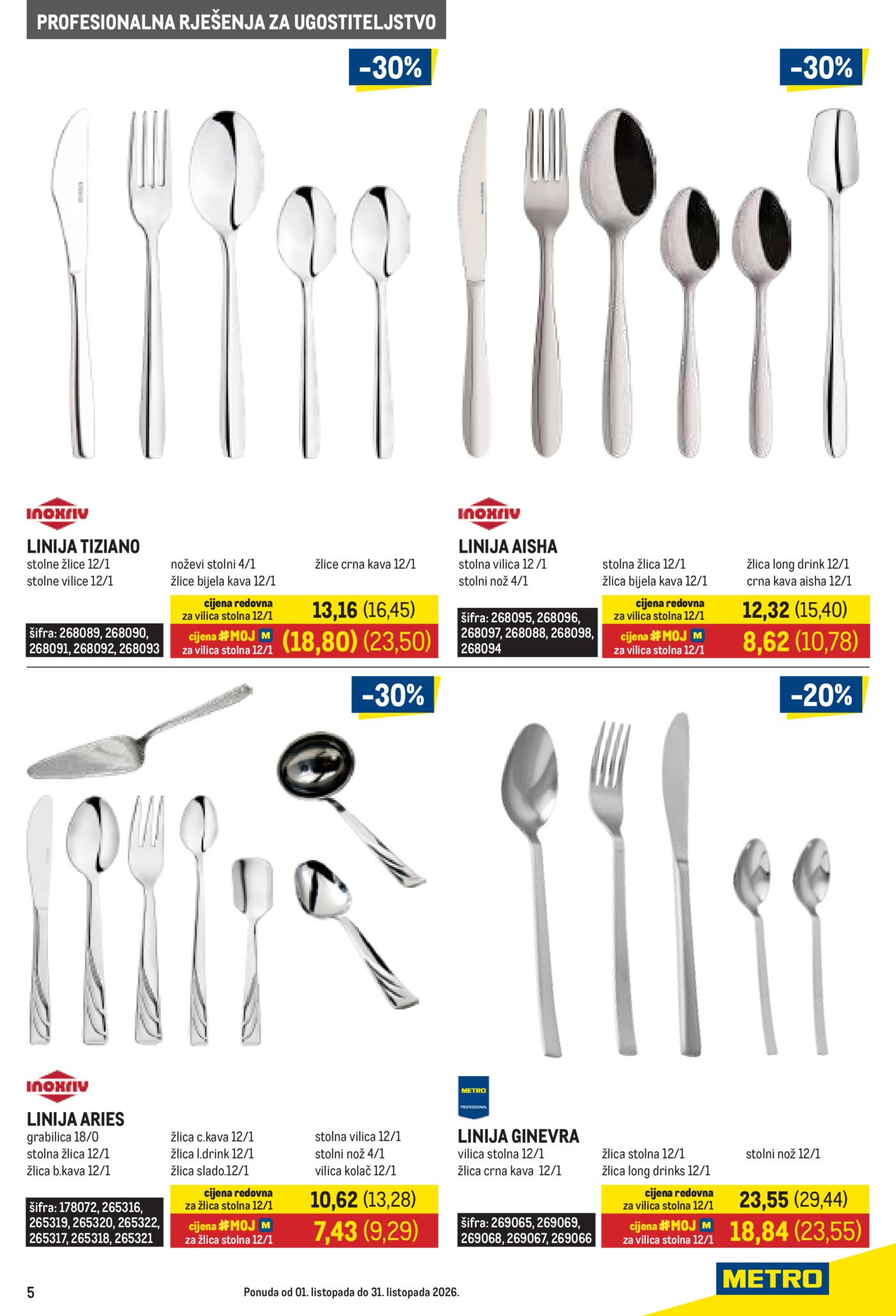 Metro katalog Gastro 01.10. - 31.10.2026. 