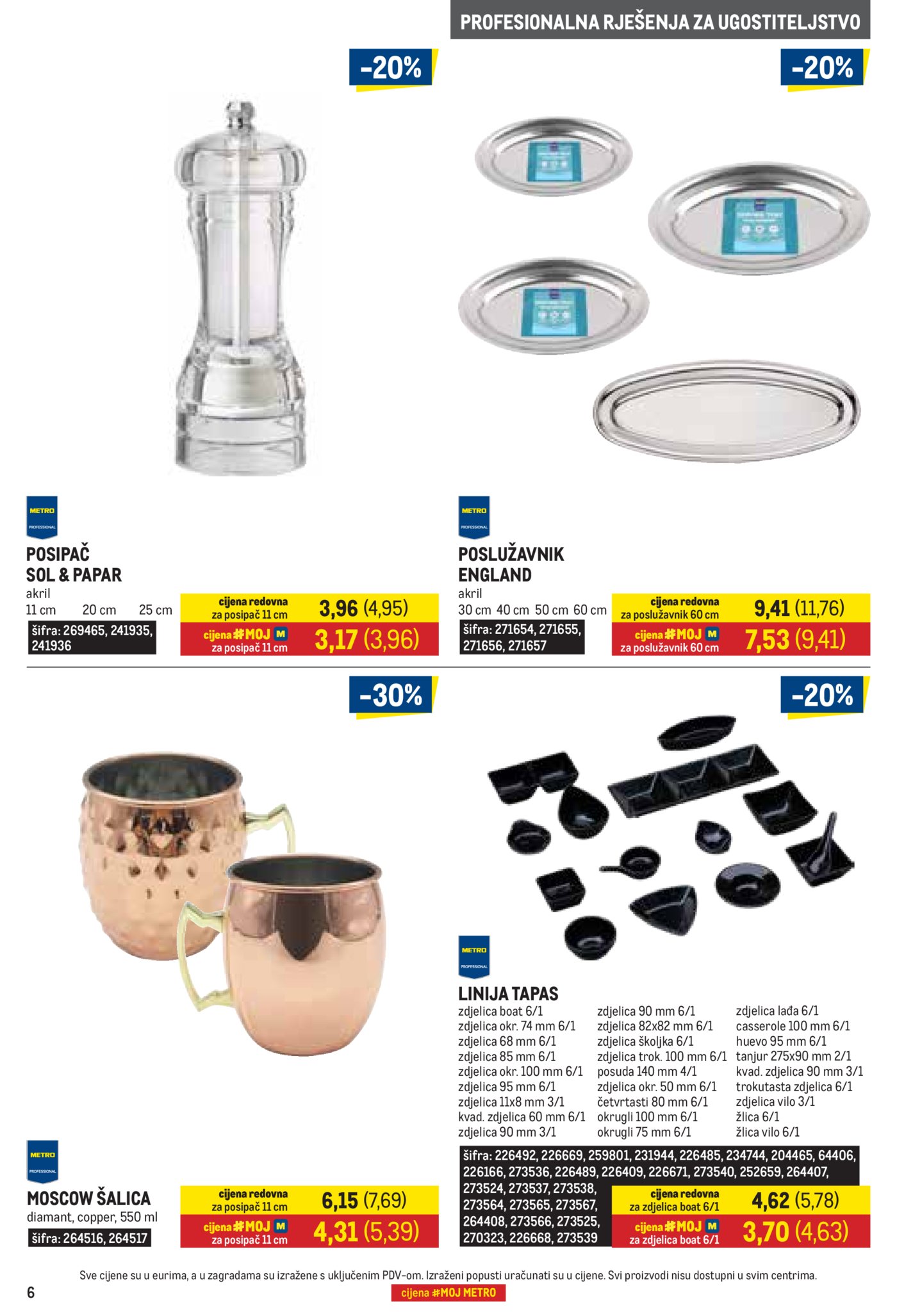 Metro katalog Gastro 01.10. - 31.10.2026. 