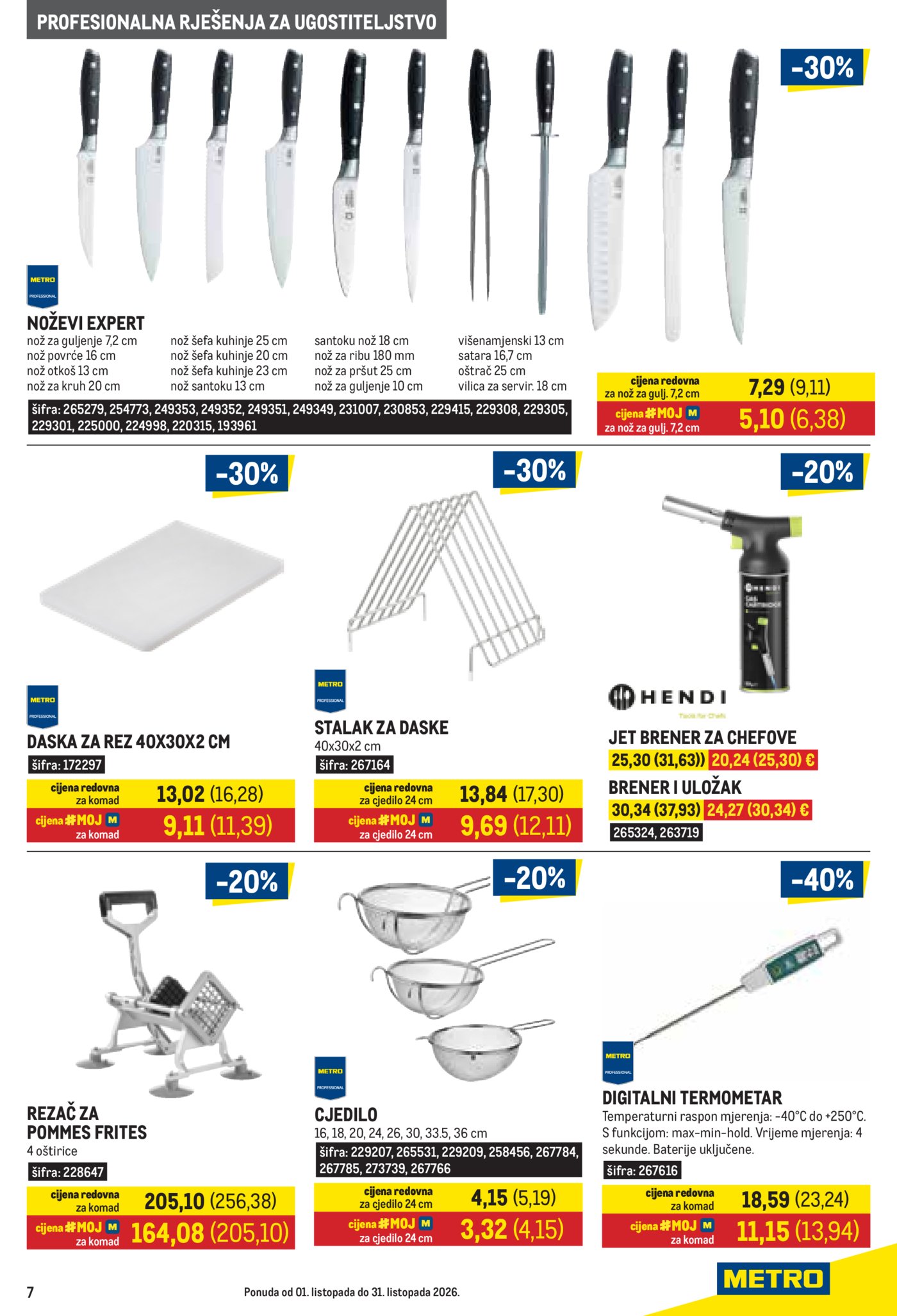 Metro katalog Gastro 01.10. - 31.10.2026. 