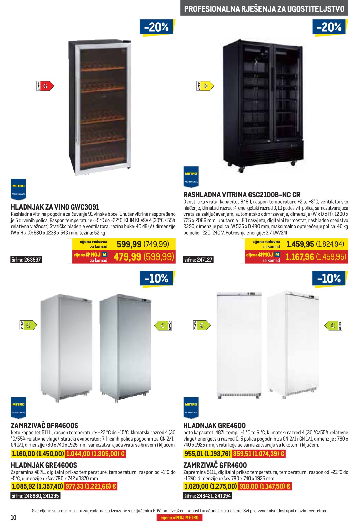 Metro katalog Gastro 01.10. - 31.10.2026. 