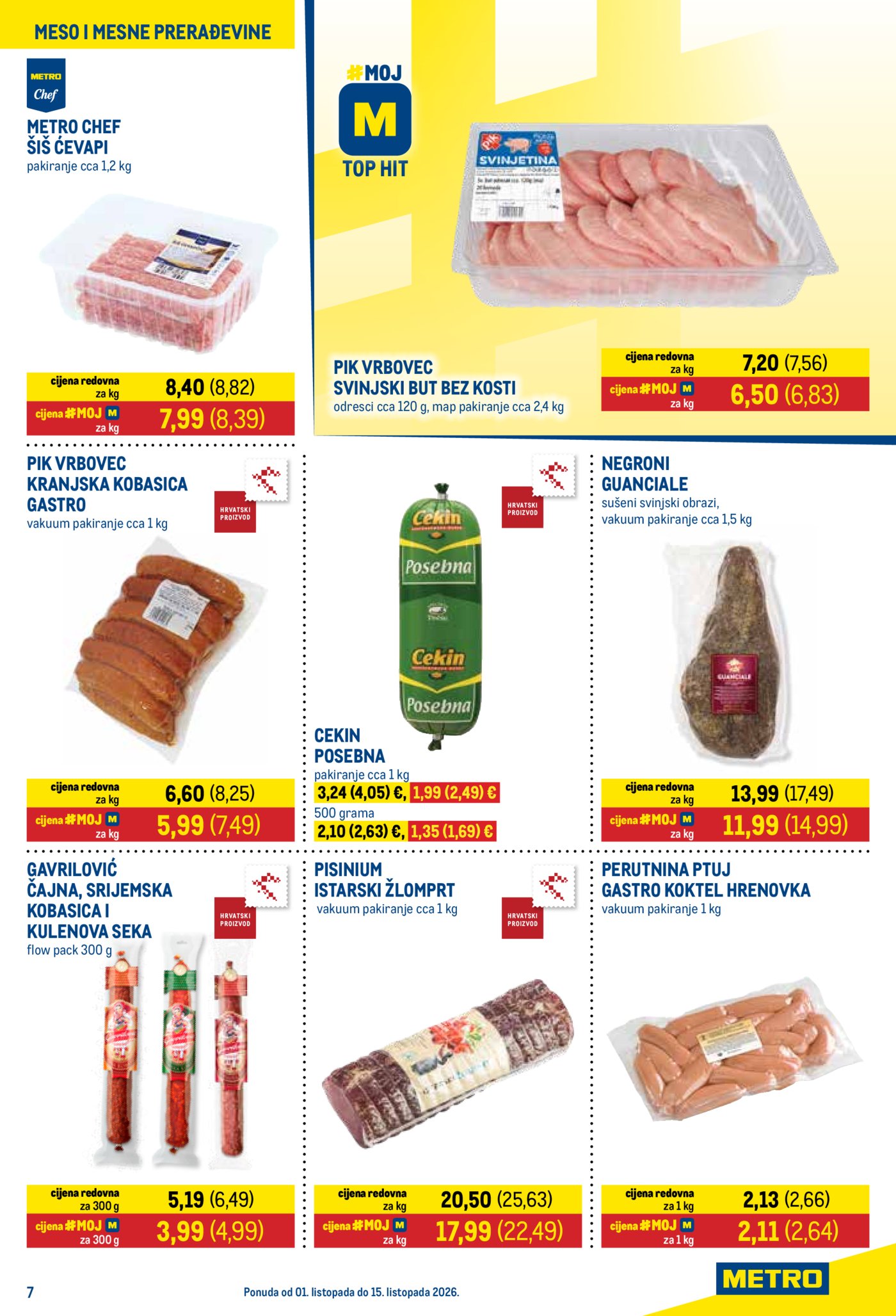 Metro katalog Prehrana i neprehrana 01.10. - 15.10.2026.