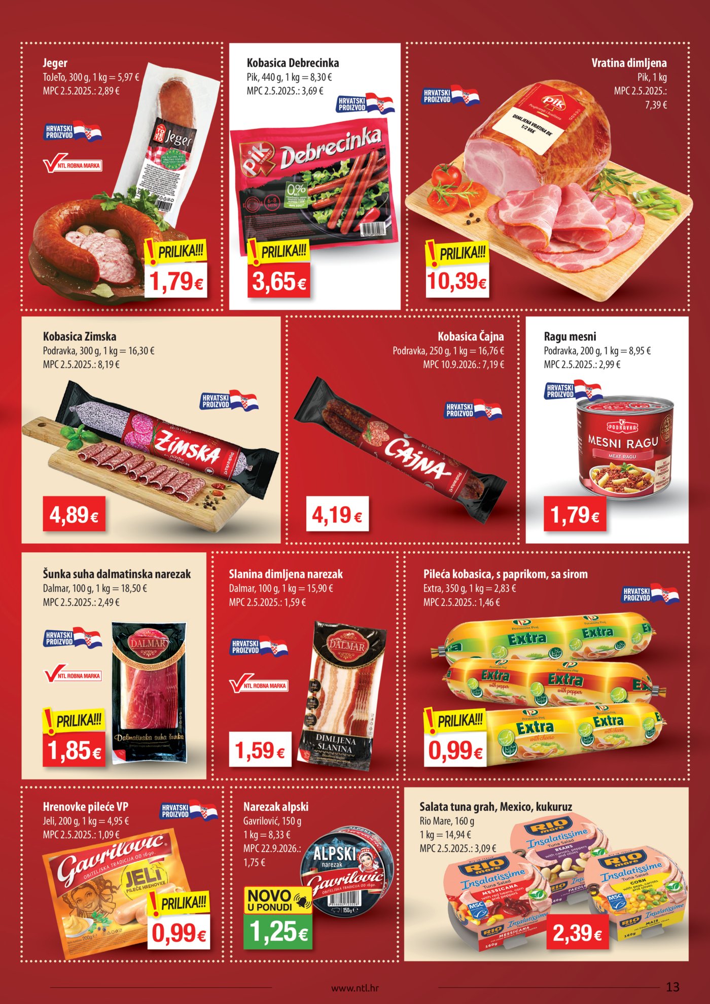 NTL katalog Akcija 07.10. - 13.10.2026. Istok, Sjever