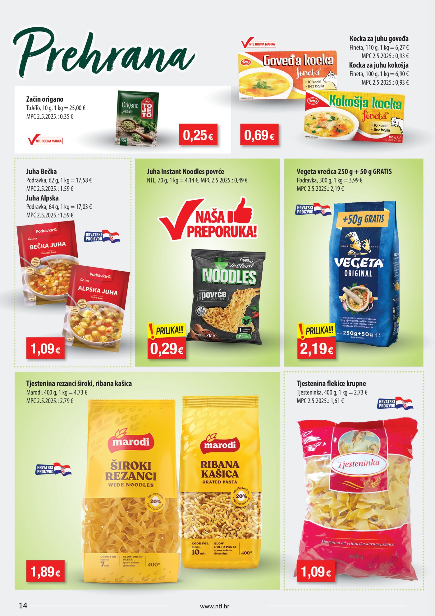 NTL katalog Akcija 07.10. - 13.10.2026. Istok, Sjever