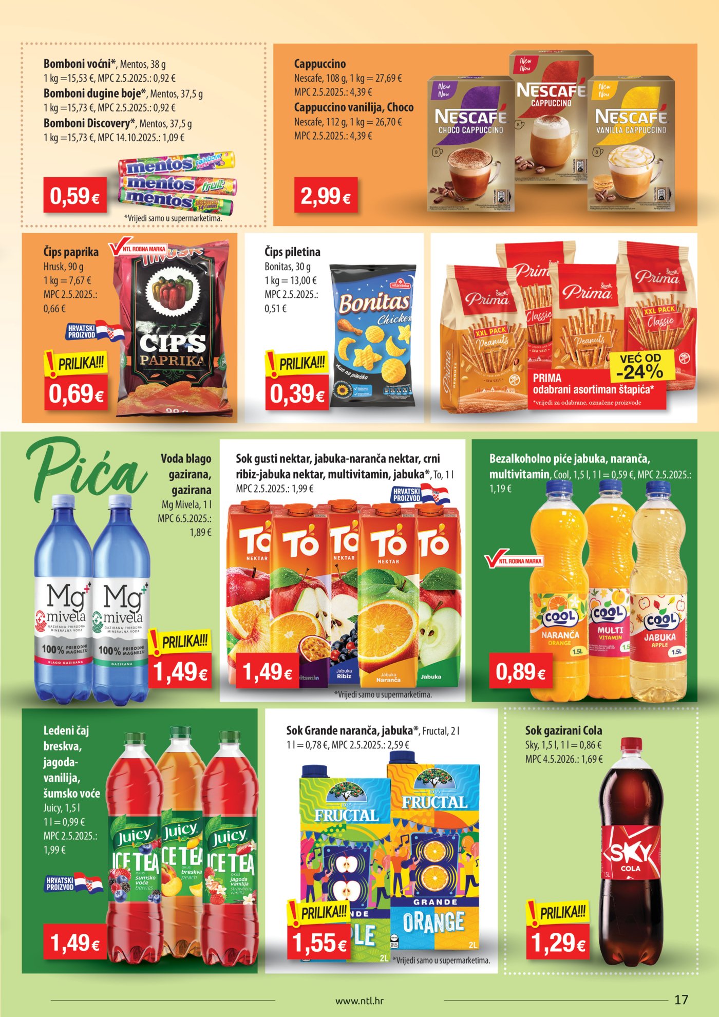 NTL katalog Akcija 07.10. - 13.10.2026. Istok, Sjever