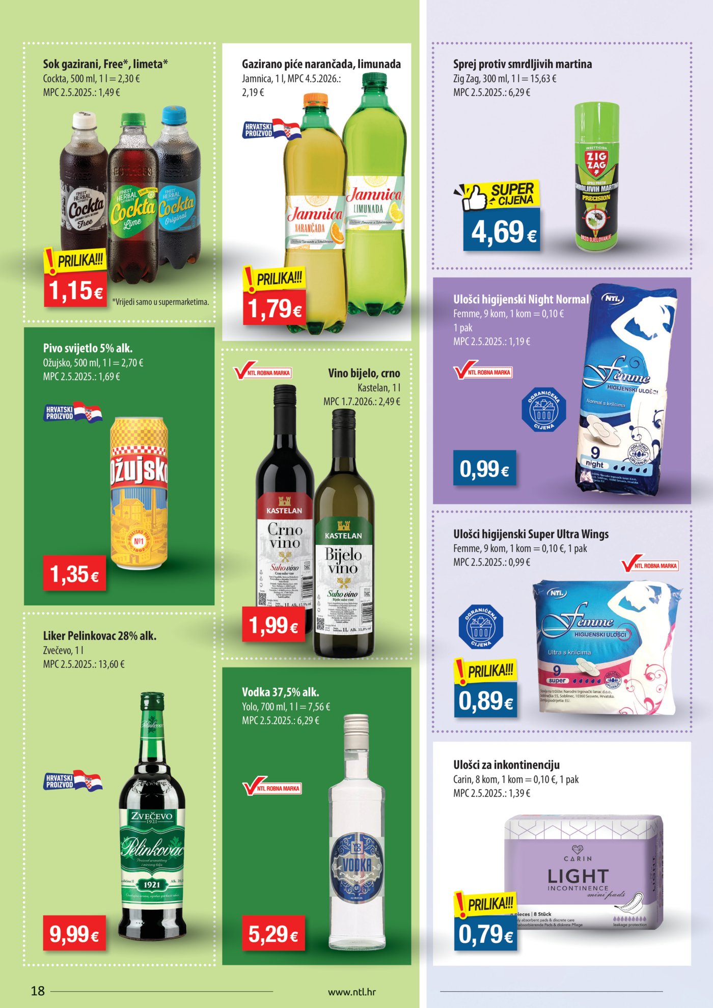 NTL katalog Akcija 07.10. - 13.10.2026. Istok, Sjever