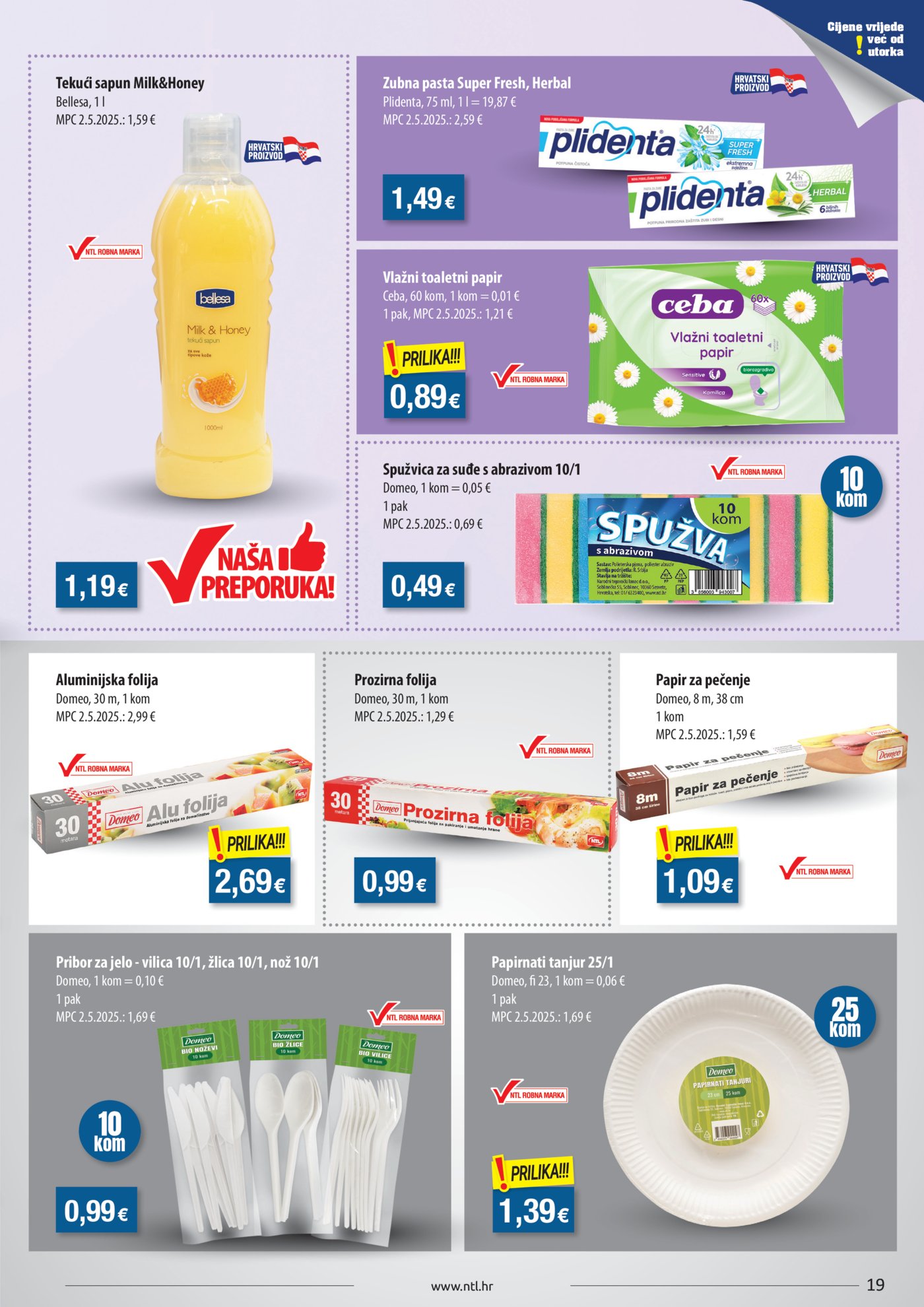 NTL katalog Akcija 07.10. - 13.10.2026. Istok, Sjever