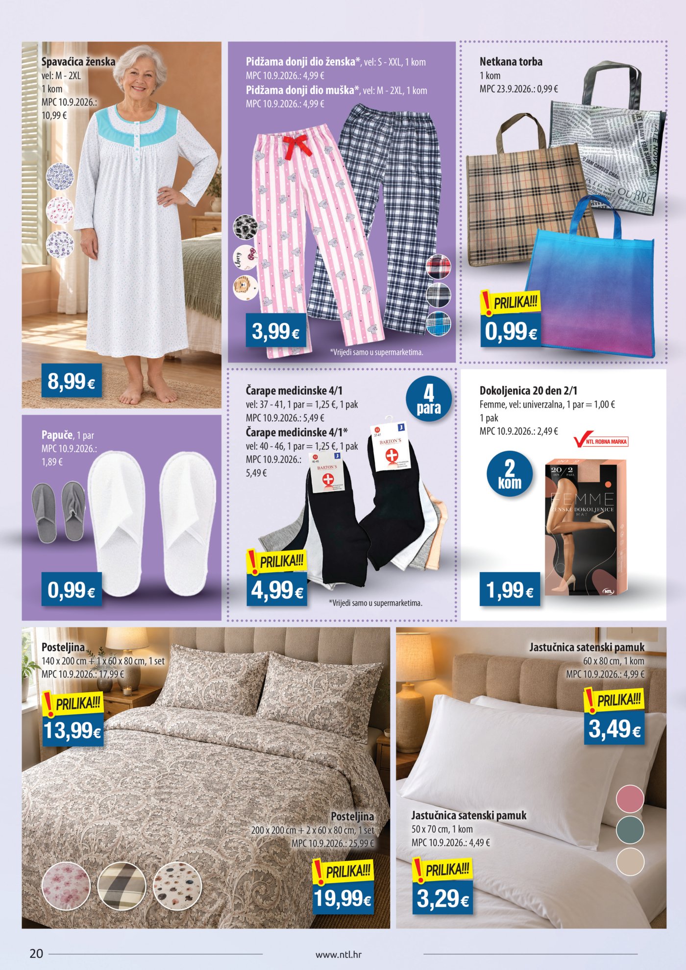 NTL katalog Akcija 07.10. - 13.10.2026. Istok, Sjever