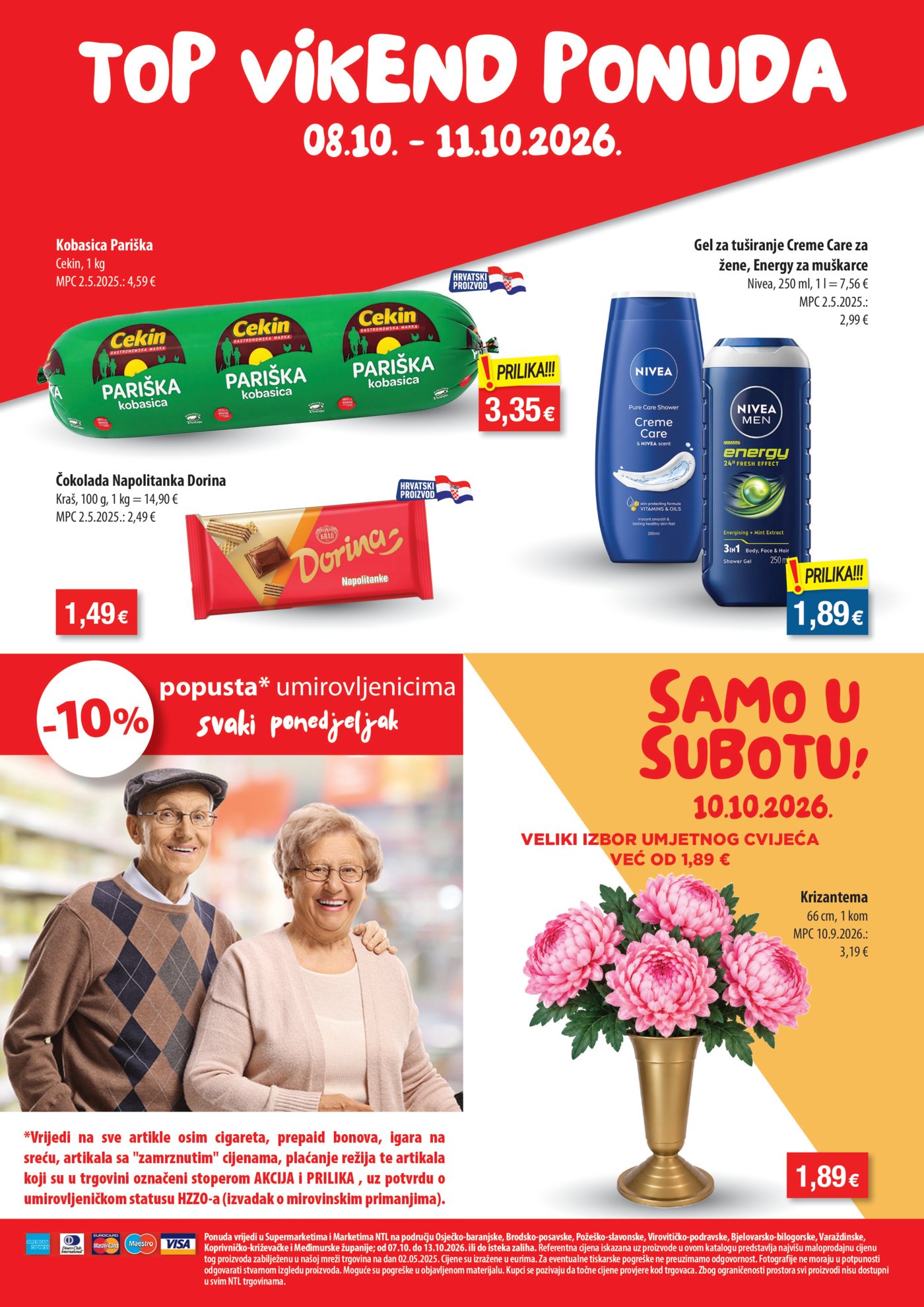NTL katalog Akcija 07.10. - 13.10.2026. Istok, Sjever